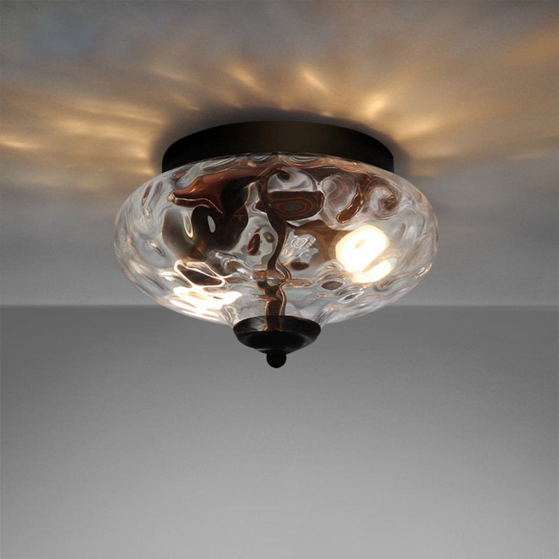 Arisha Diseño Lámpara de Techo Empotrada Metal/Vidrio Salón/Cocina