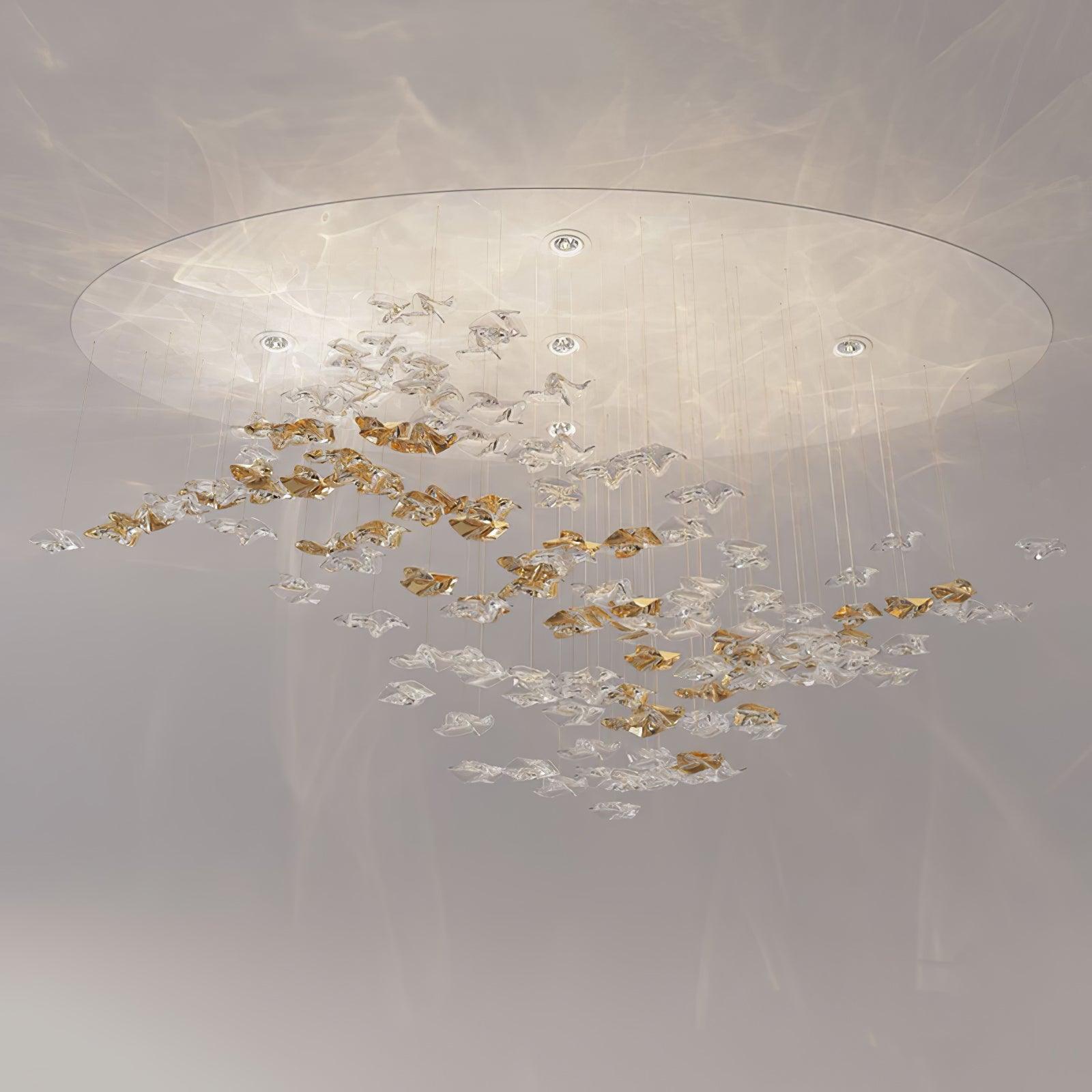 Vecarisra Luxury Tidal Art Glass Pendants Lamp - Letslighting