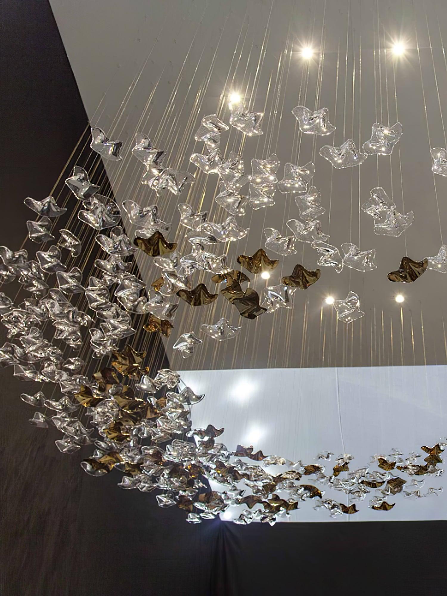 Cezorisra Luxury Brass Linear Chandelier - Letslighting