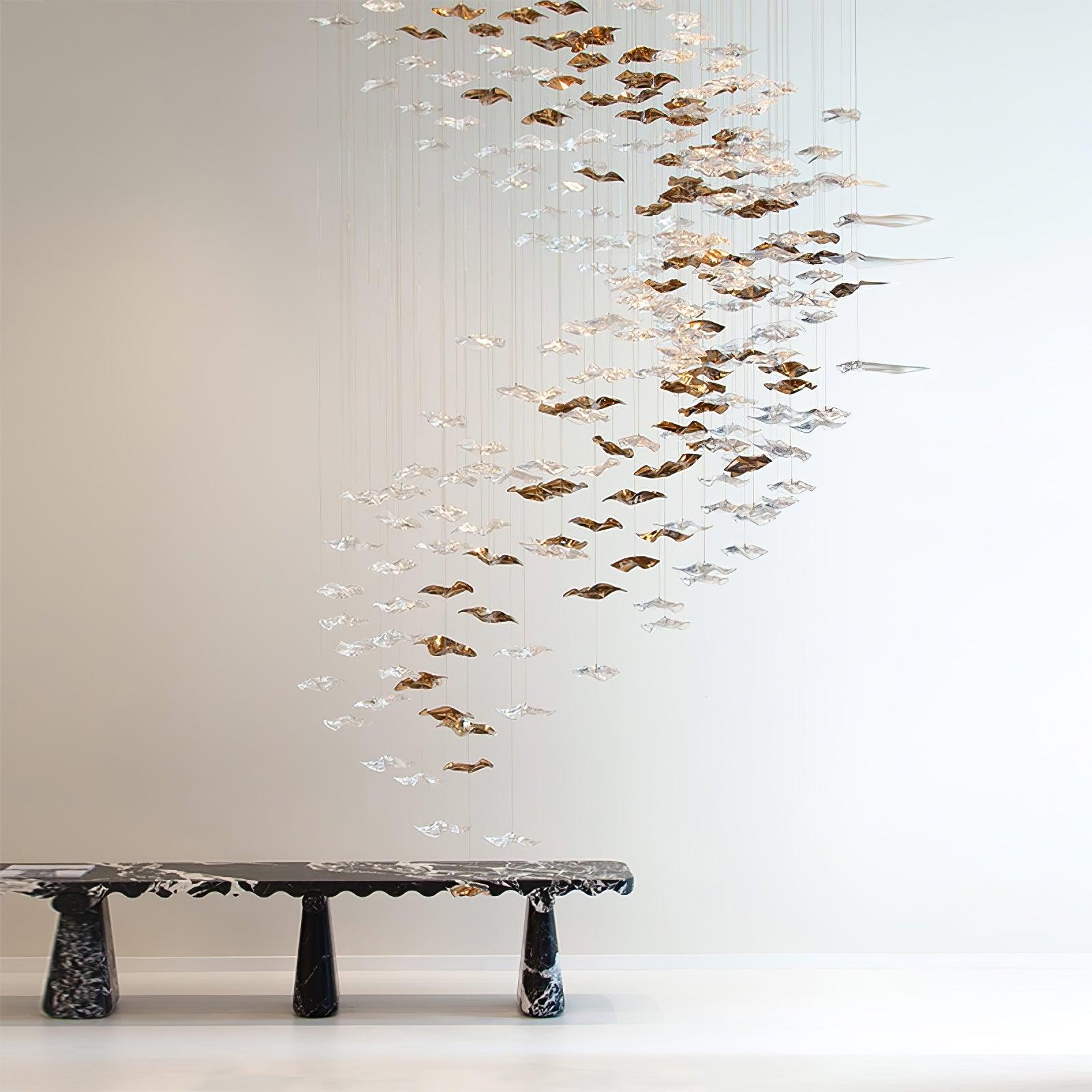 Vecarisra Luxury Tidal Art Glass Pendants Lamp - Letslighting