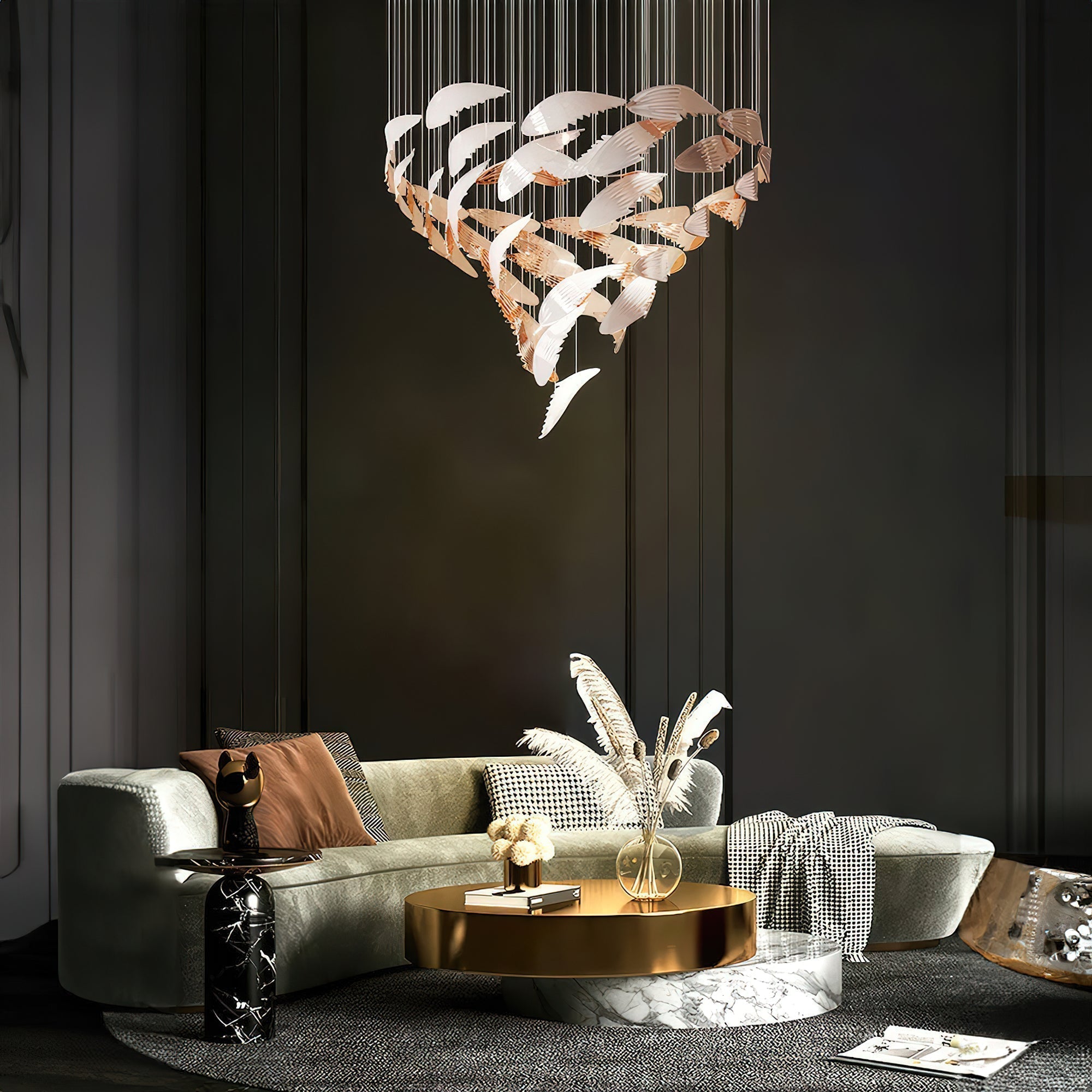 Alvenan Bird Flock Chandelier - Letslighting