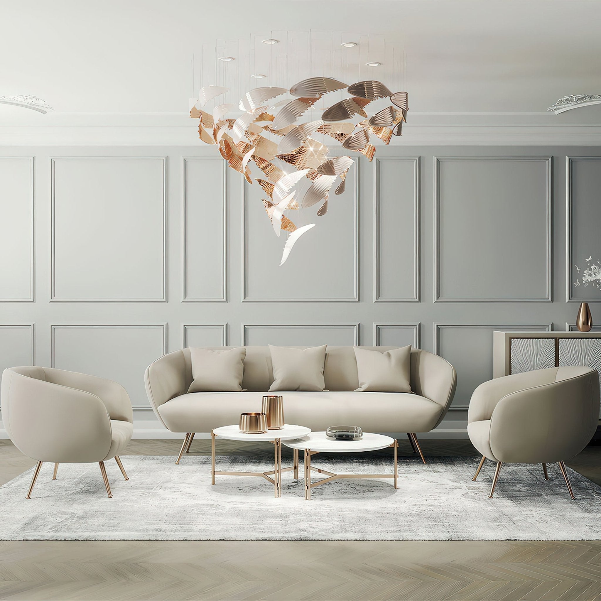 Alvenan Bird Flock Chandelier - Letslighting