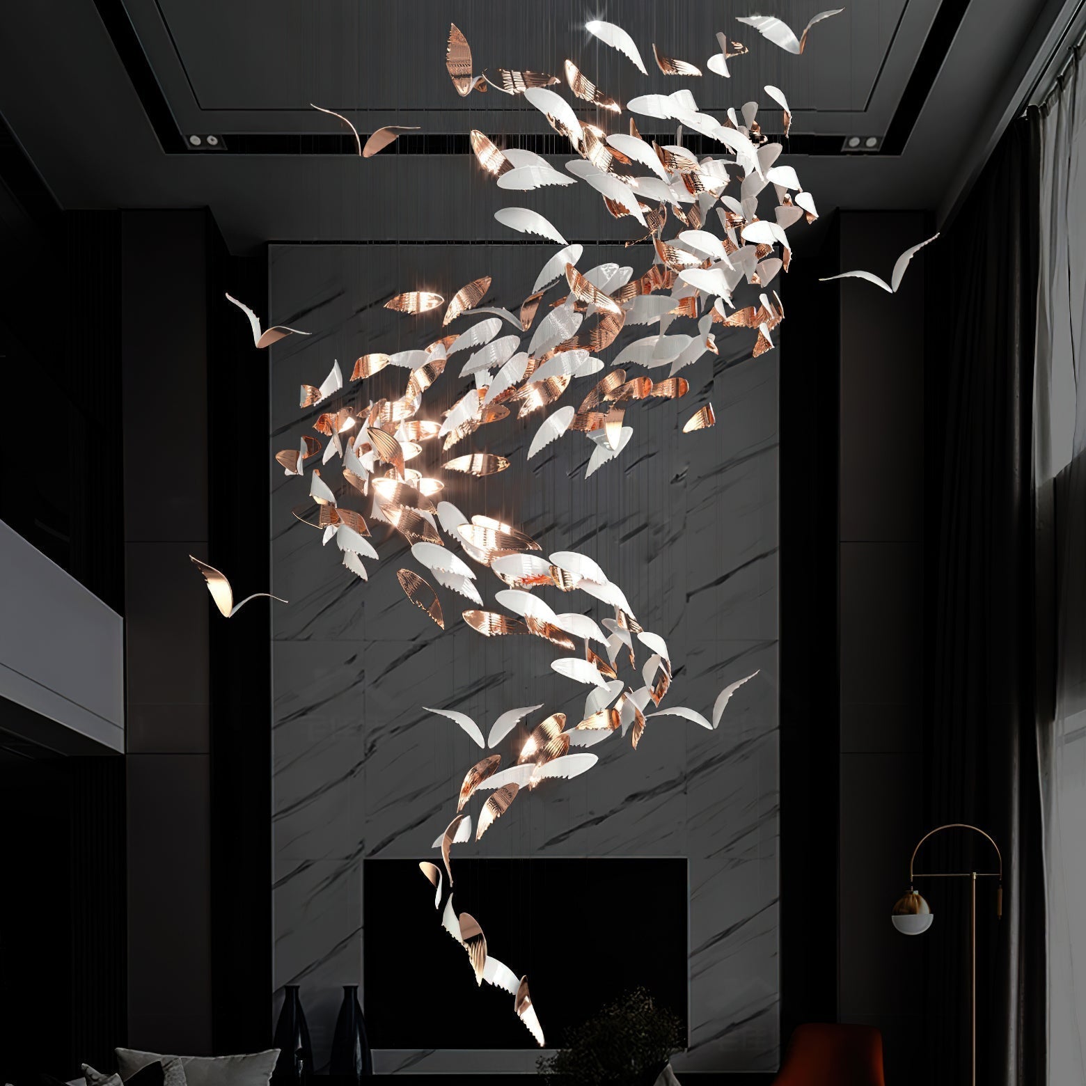 Alvenan Bird Flock Chandelier - Letslighting