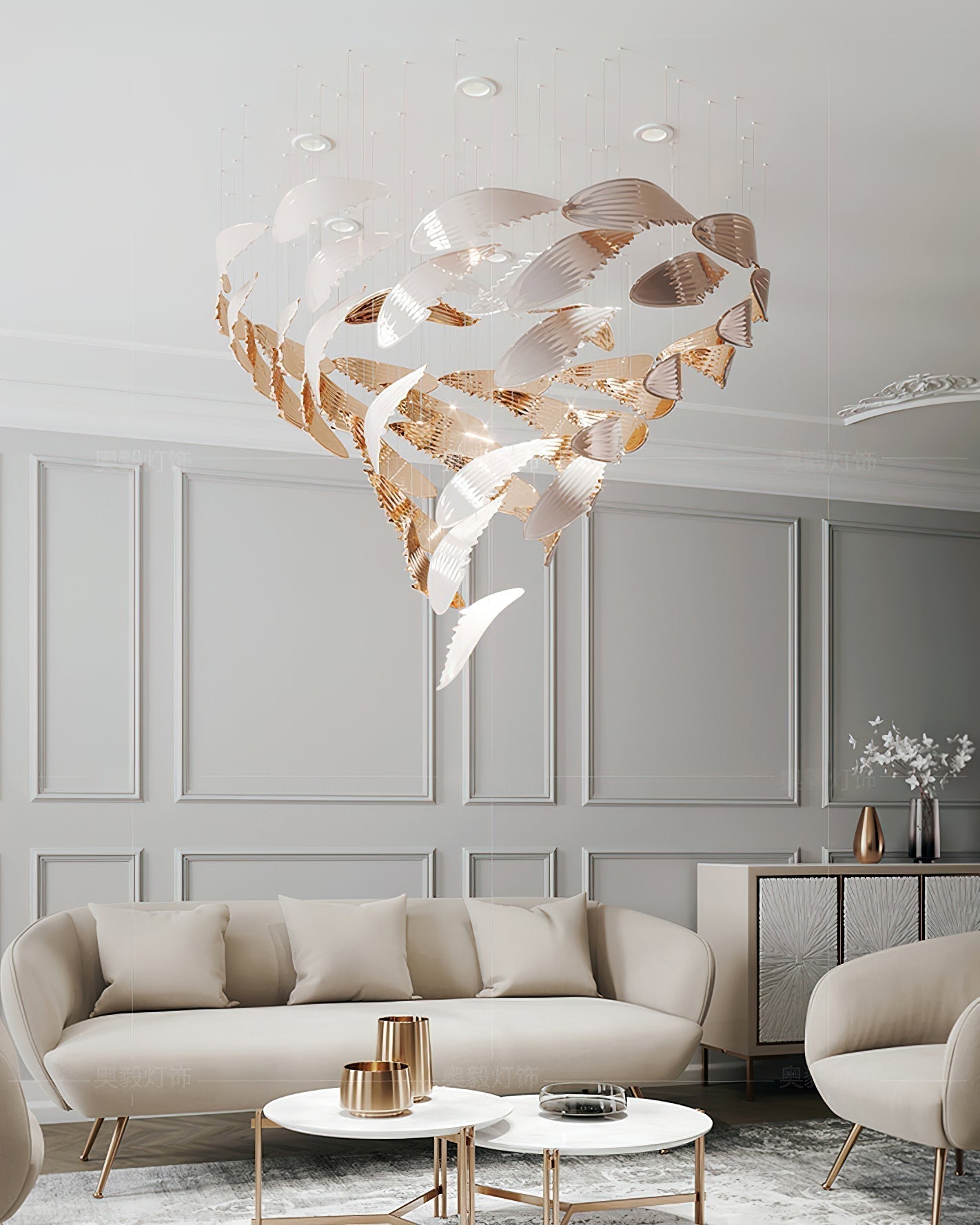 Alvenan Bird Flock Chandelier - Letslighting