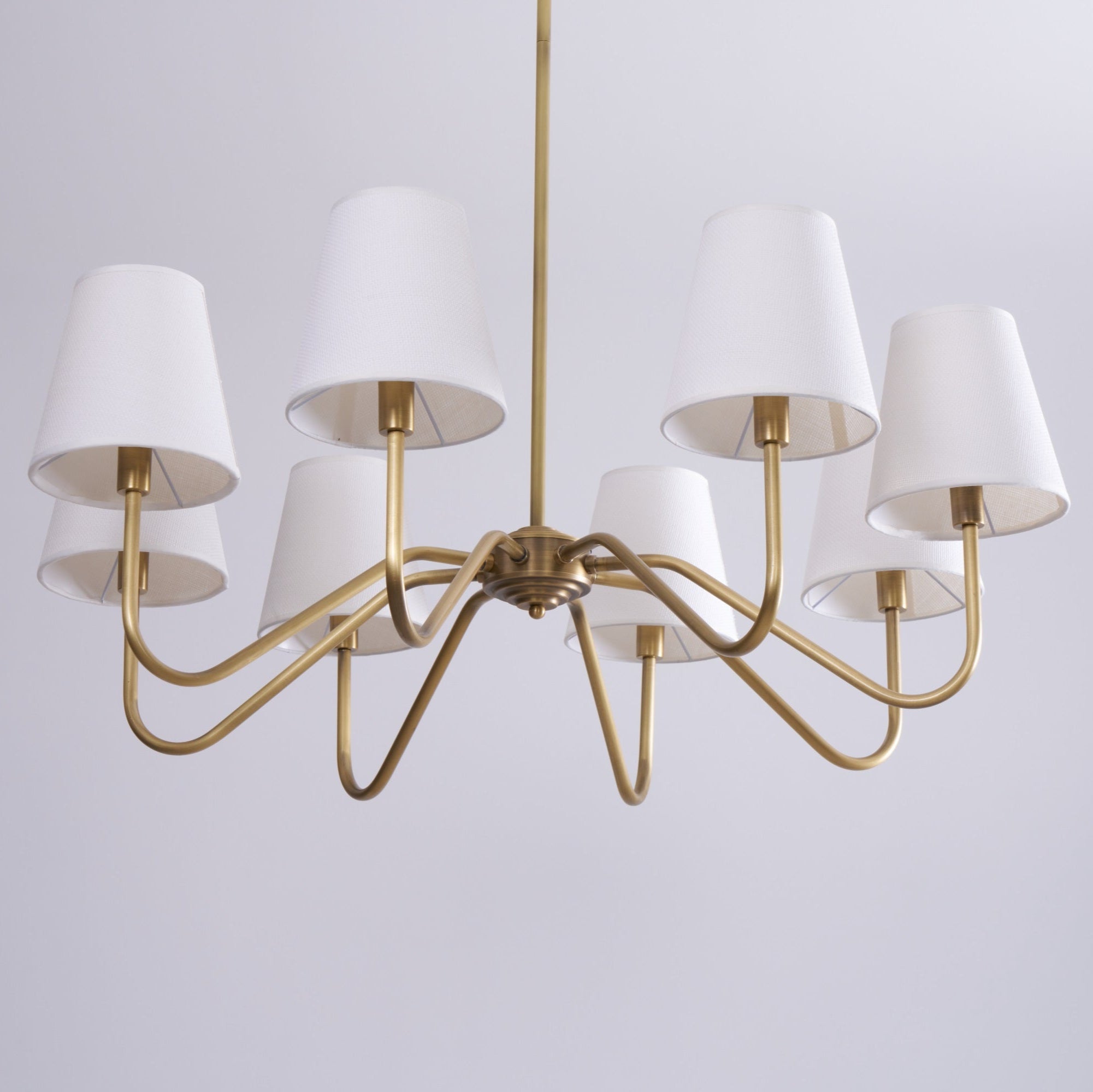 Opaluxe Brass Chandelier - Letslighting
