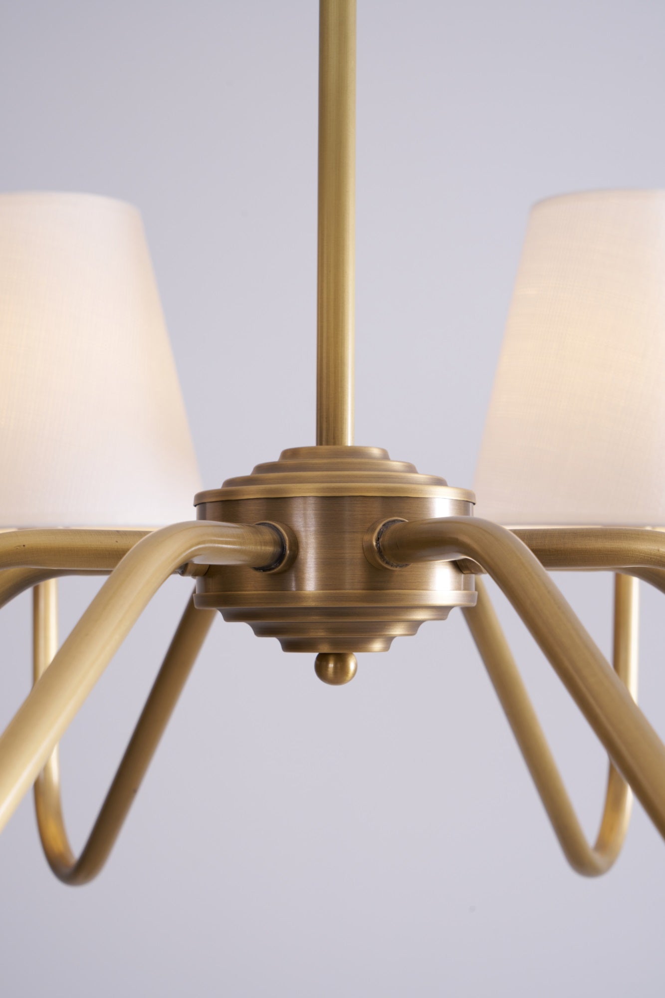 Opaluxe Brass Chandelier - Letslighting