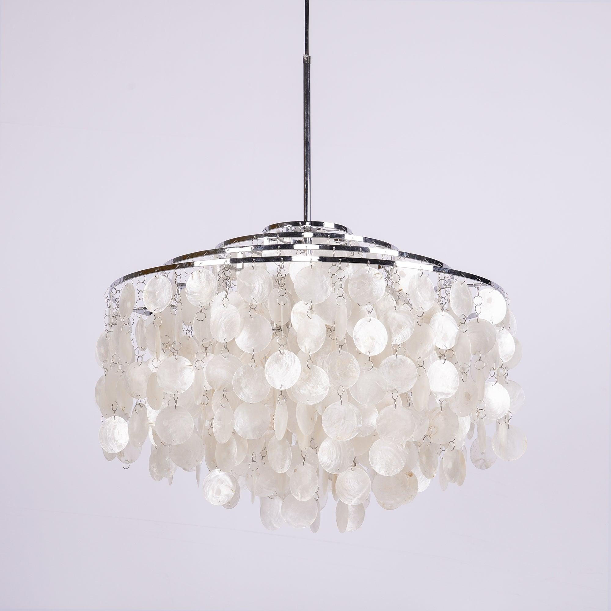 Round Shell Chandelier - Letslighting