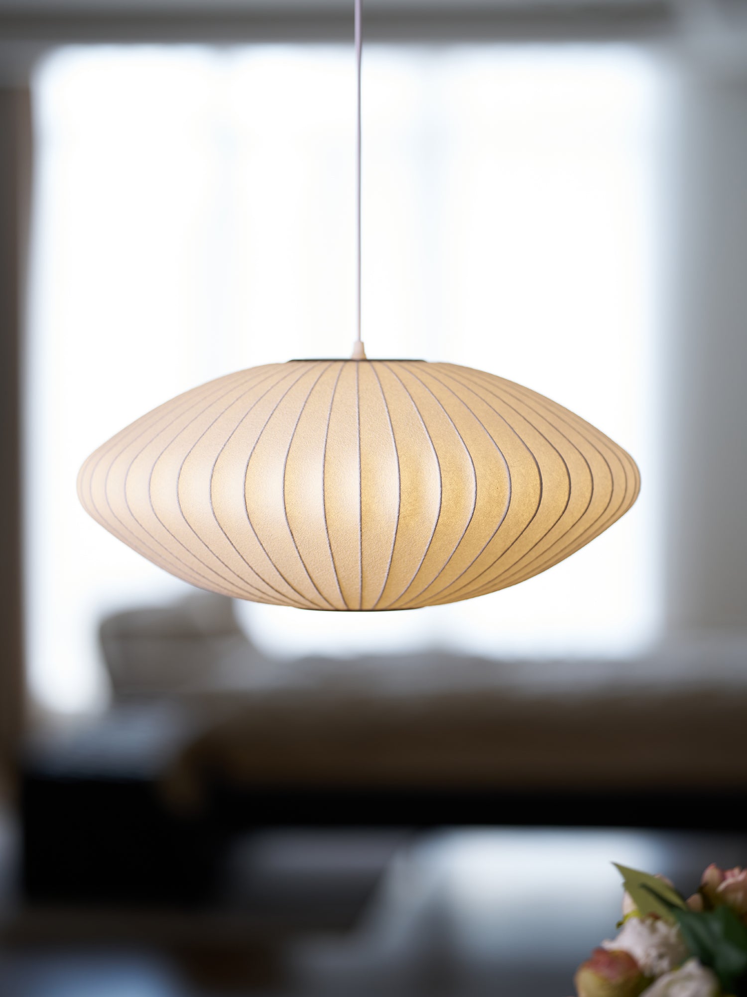 Bubble Mulberry Silk Pendant Lamp - Letslighting