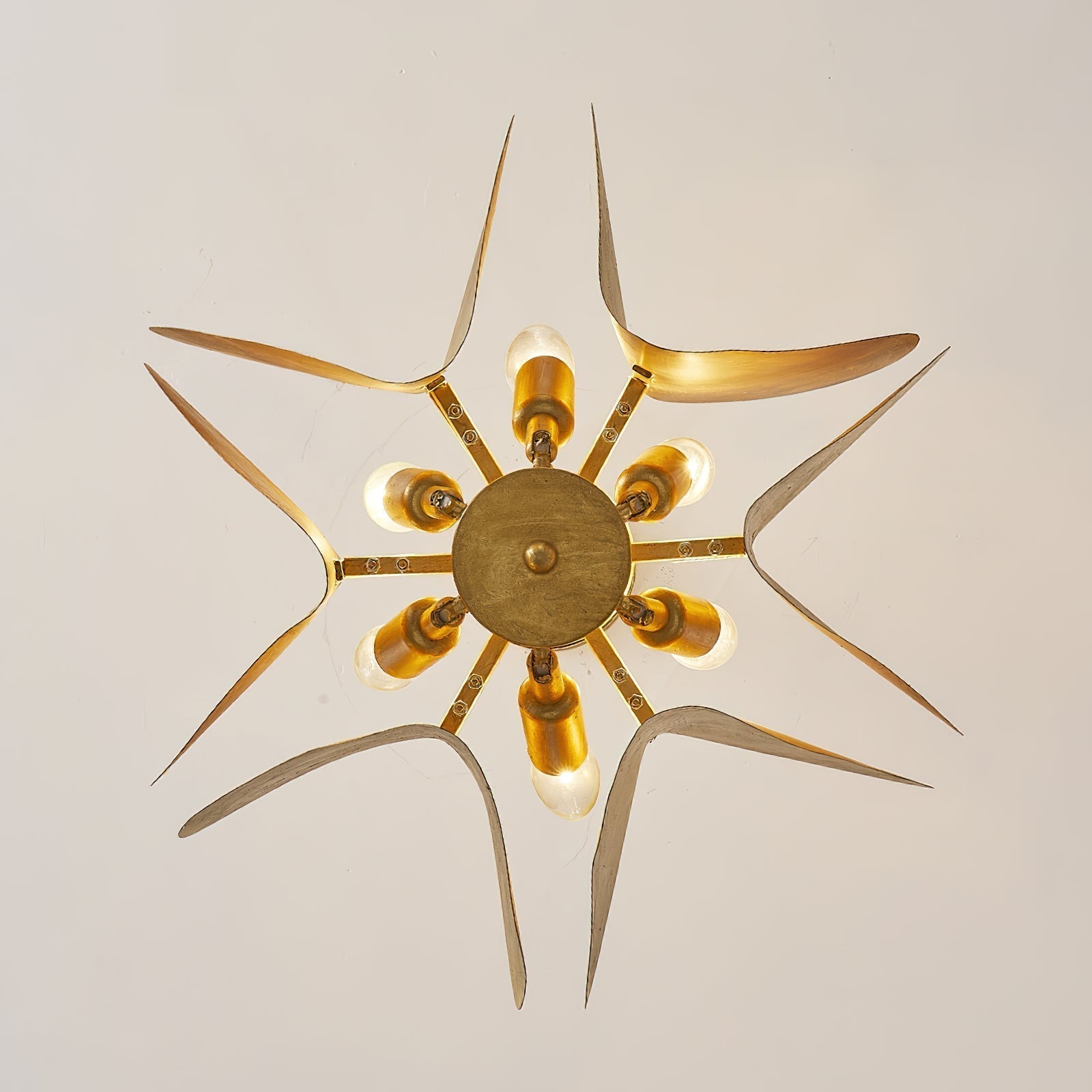 Opus Individual Creativity Art Metal Chandelier - Lamp Copper