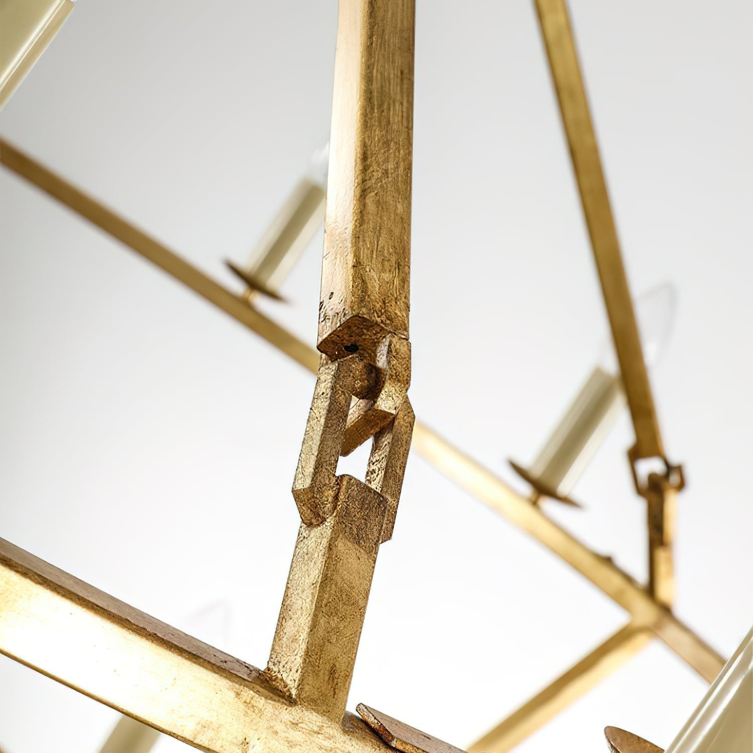 Ivzorarae Sculptural Metal Chandelier - Letslighting