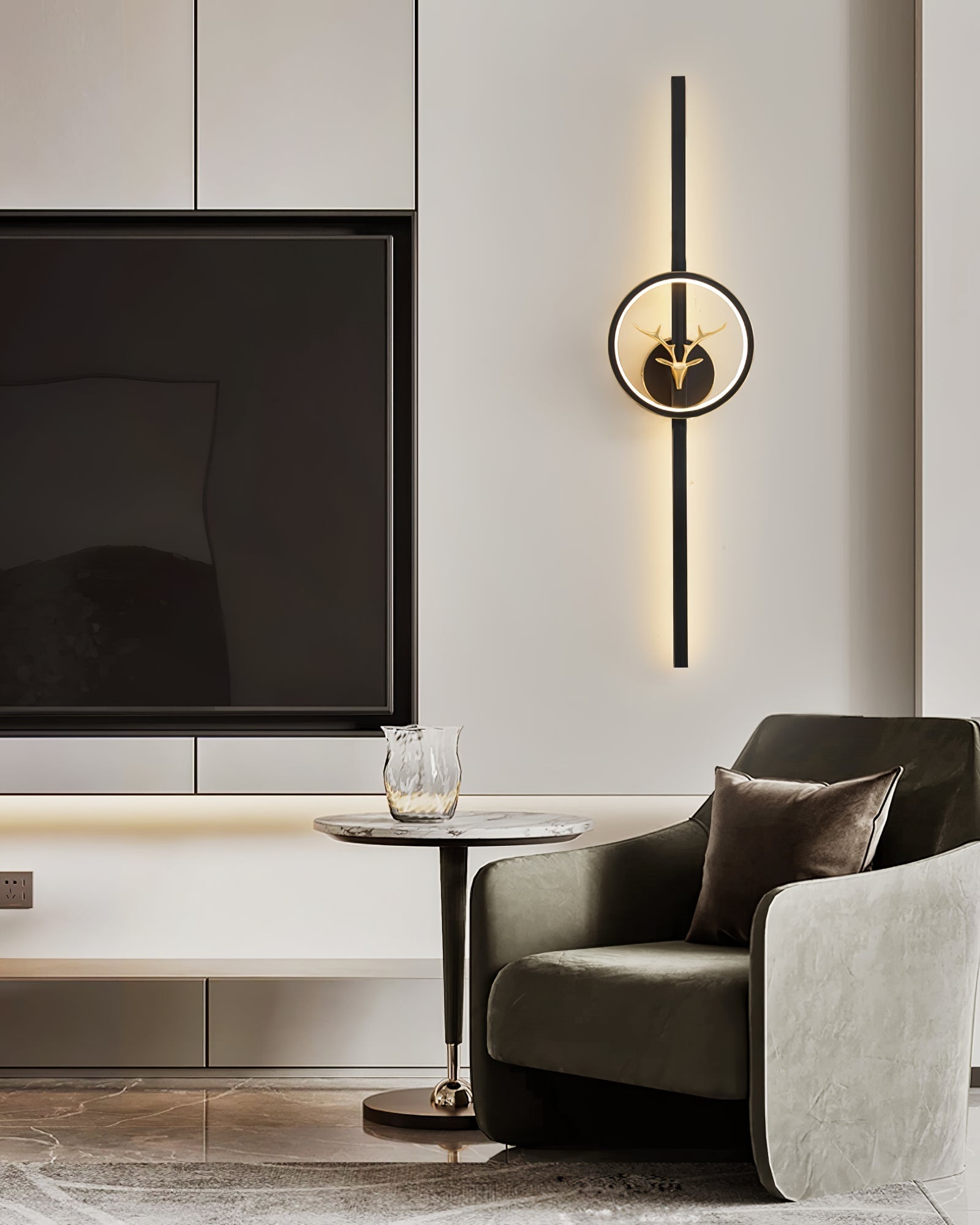 Deer Brass Wall Lamp - Letslighting