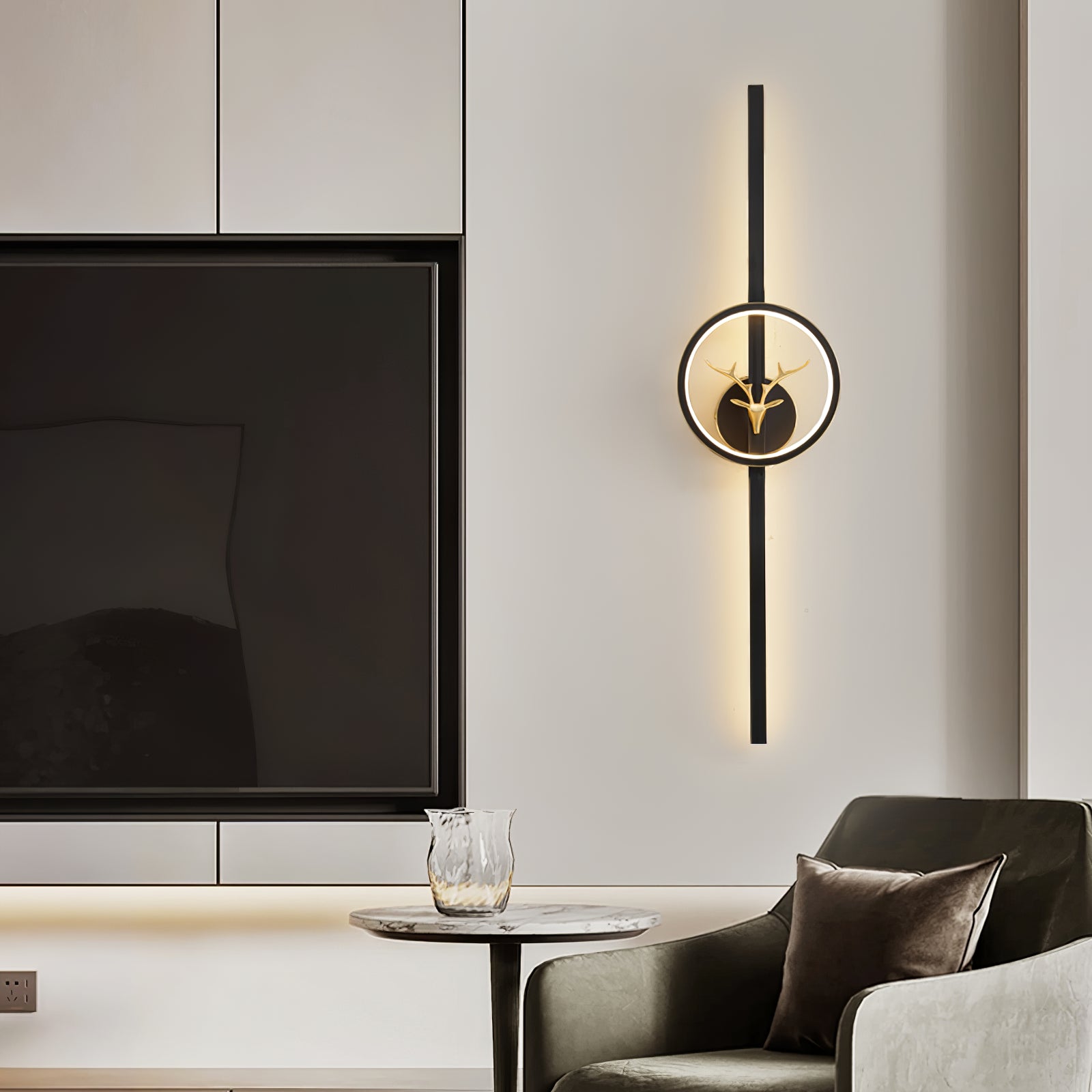 Deer Brass Wall Lamp - Letslighting
