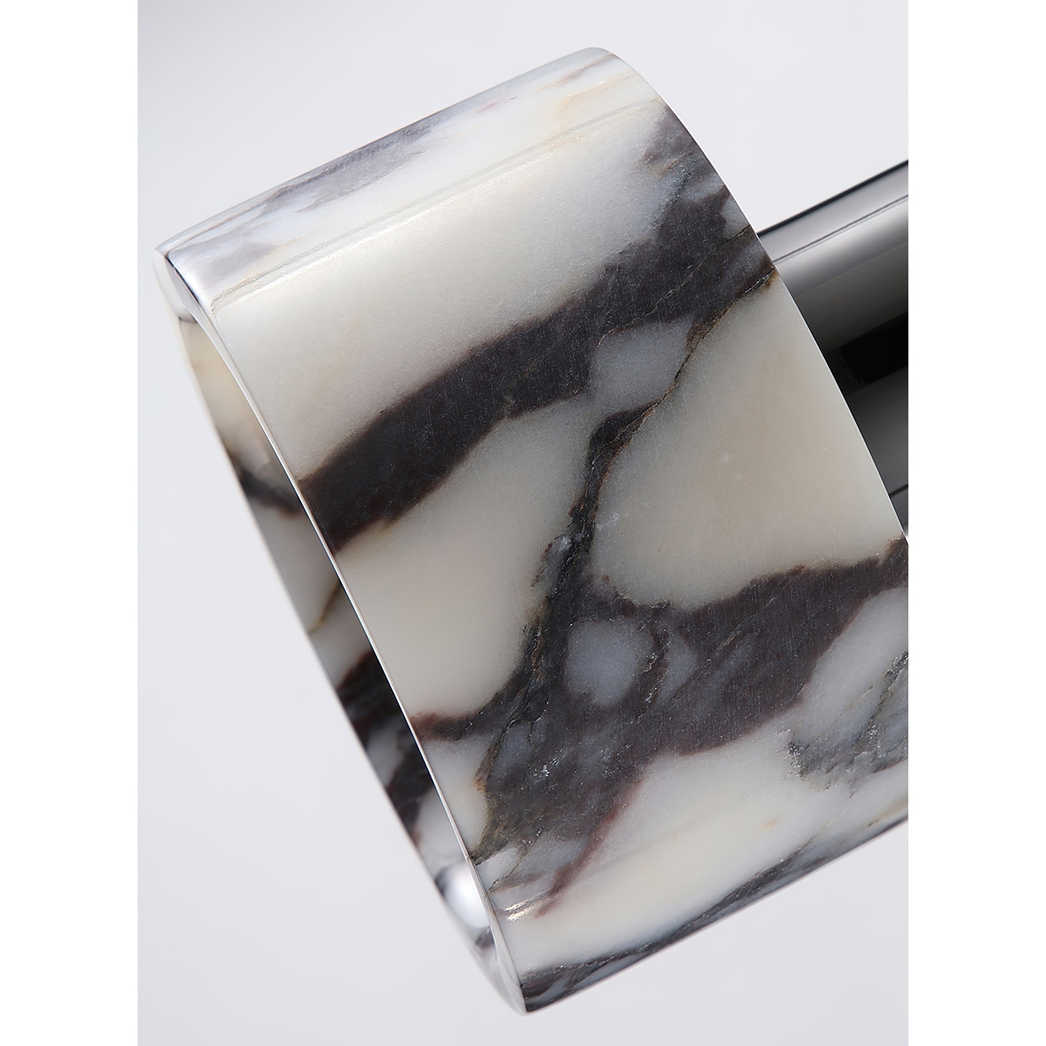 Flair Modern Minimalist Marble Metal Pendant Lamp - Lamp Copper