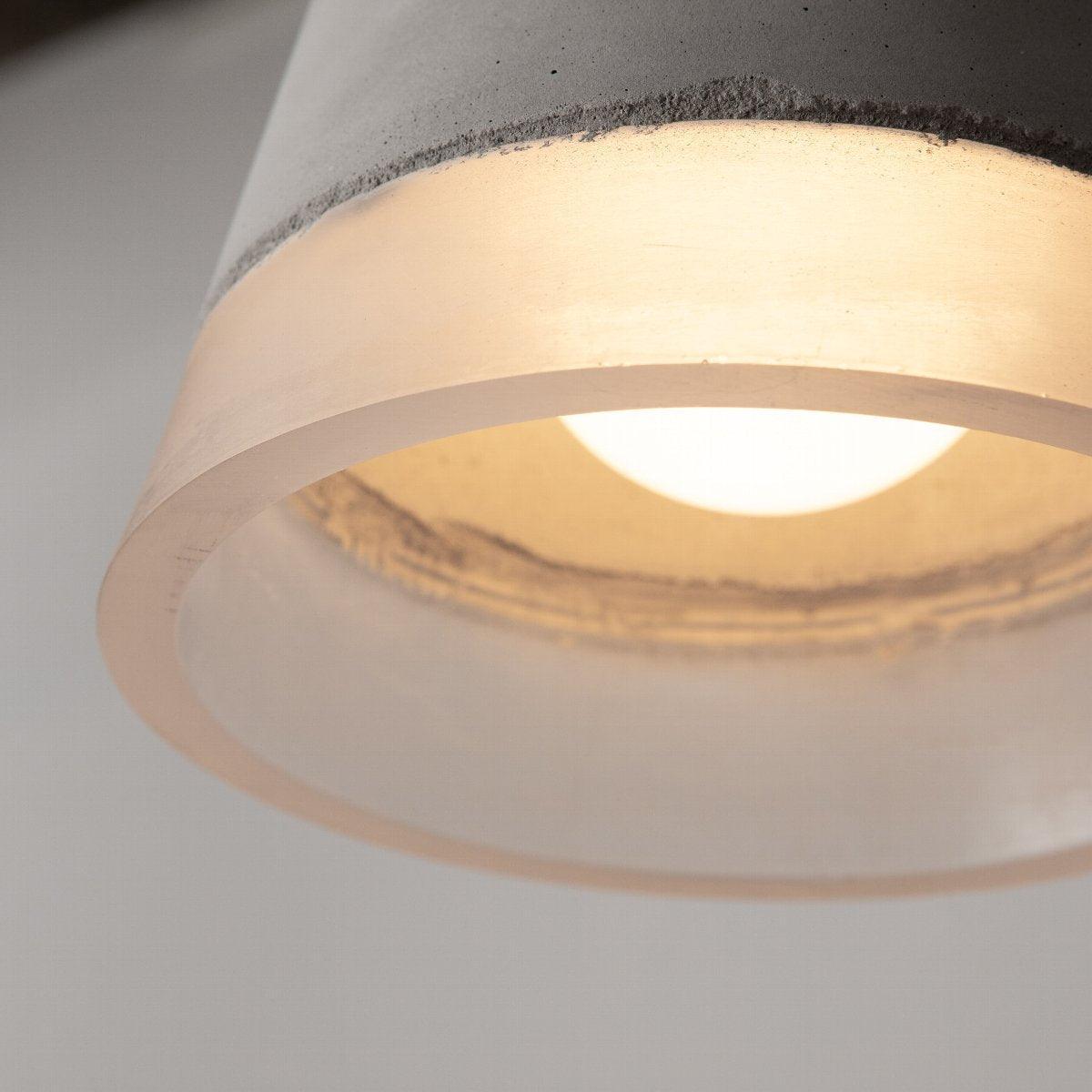 Delia Cement Pendant Light - Letslighting