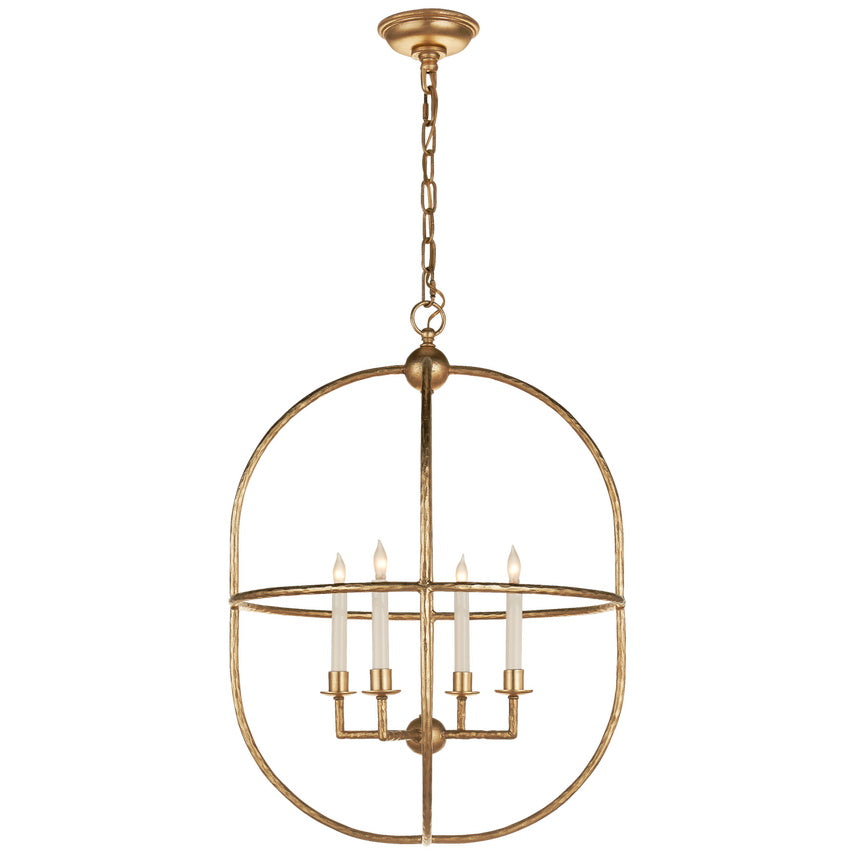 Sylph Vintage Industrial Open Brass Metal Pendant Lamp - Lamp Copper
