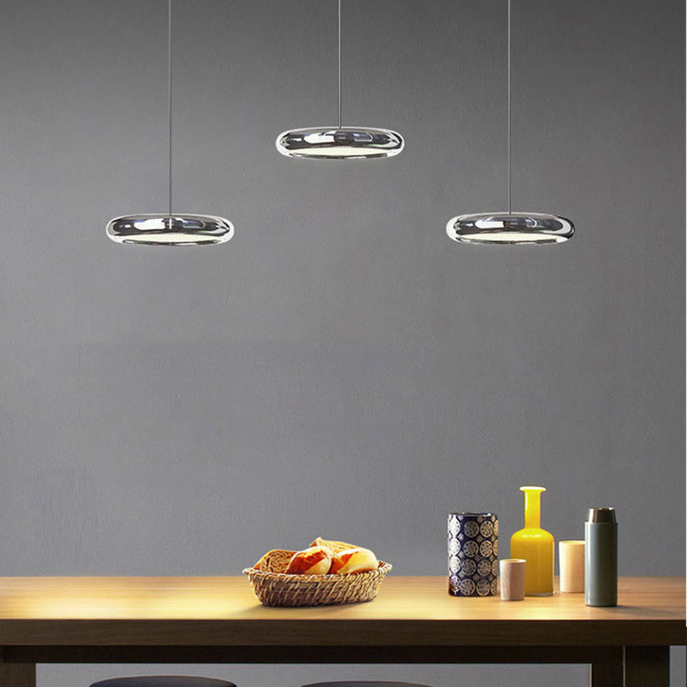 Arisha Moderna Metal Minimalista Lámpara Colgante Plata/Ora/Rosa Ora