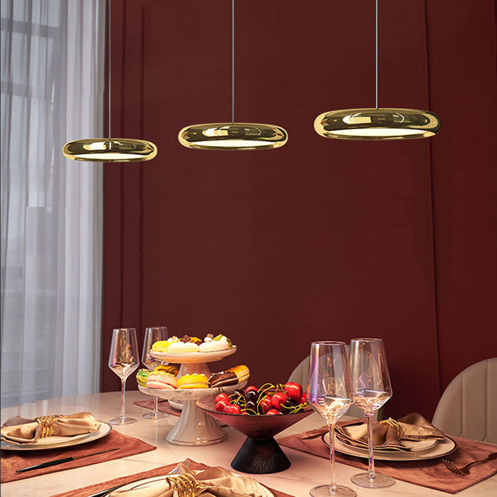 Arisha Moderna Metal Minimalista Lámpara Colgante Plata/Ora/Rosa Ora