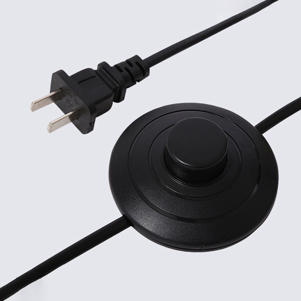 Mira Moderna Diseño Metal/Rota LED Lámpara de Pie Madera
