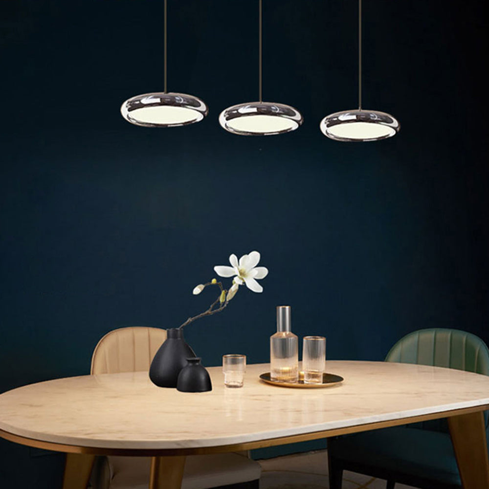 Arisha Moderna Metal Minimalista Lámpara Colgante Plata/Ora/Rosa Ora