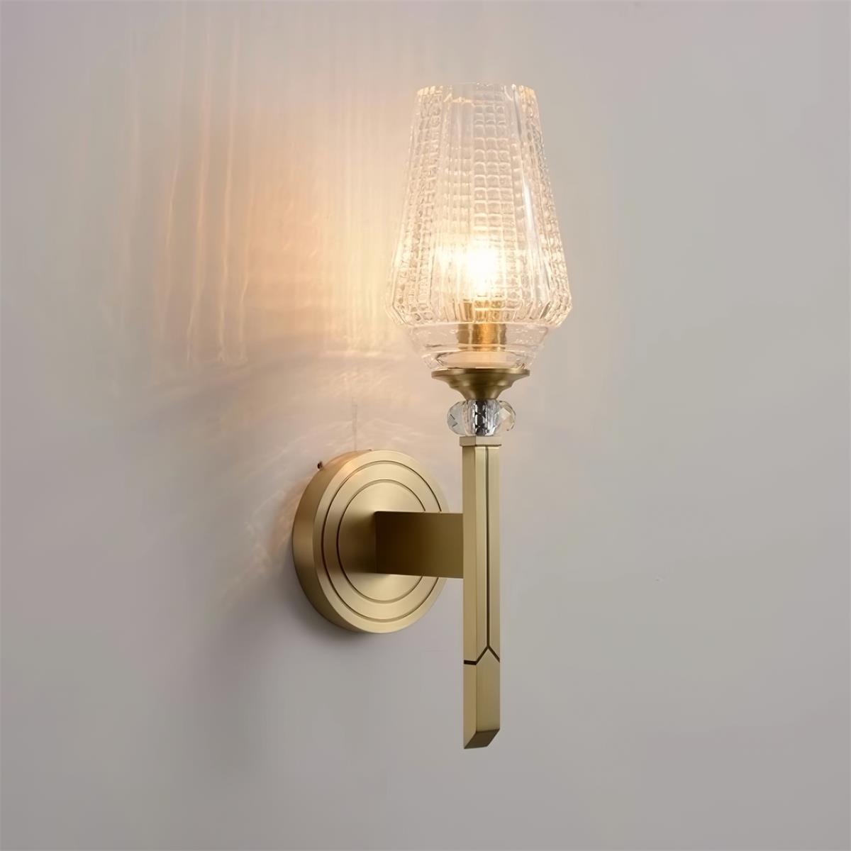 Devora Brass Wall Lamp - Letslighting