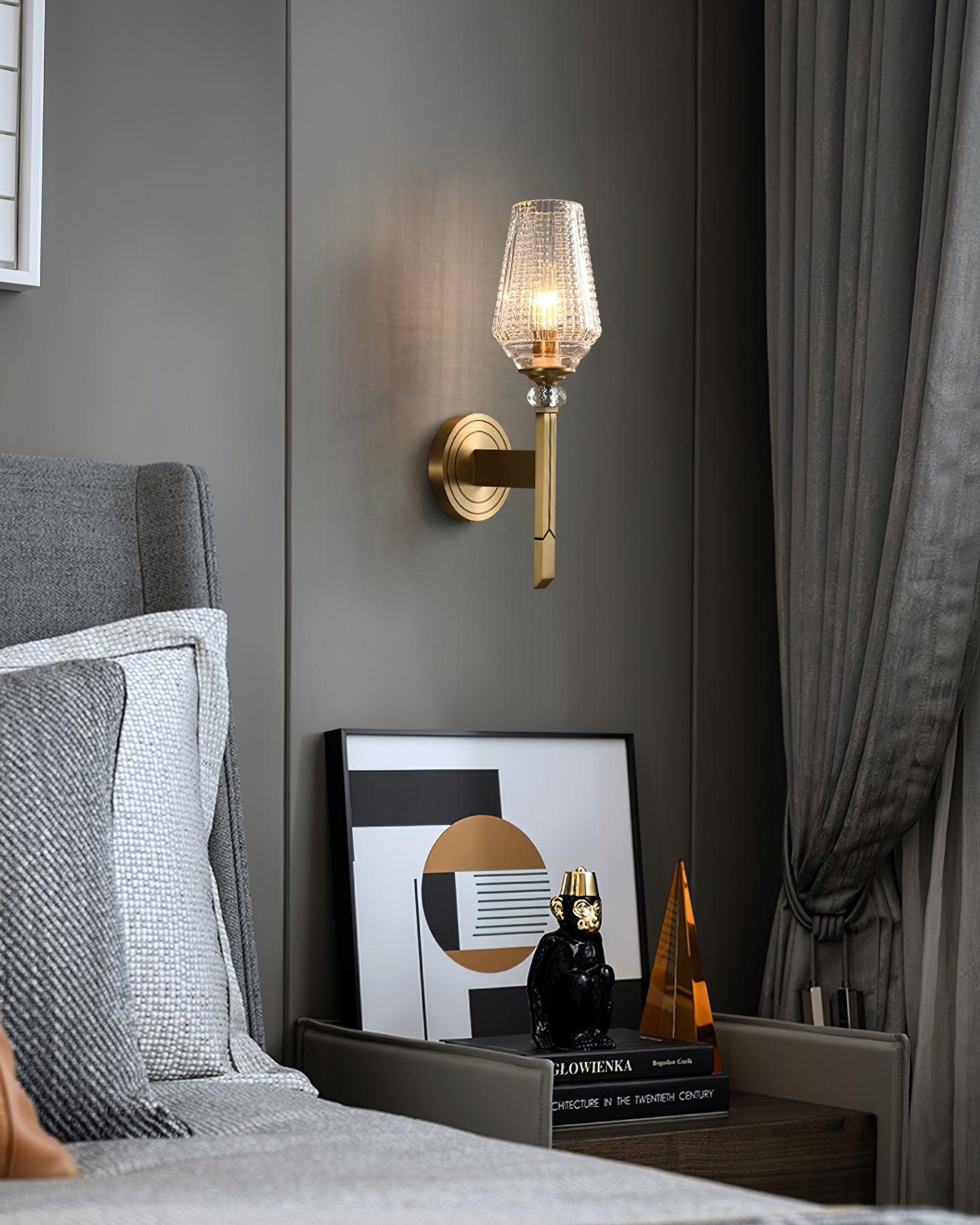 Devora Brass Wall Lamp - Letslighting