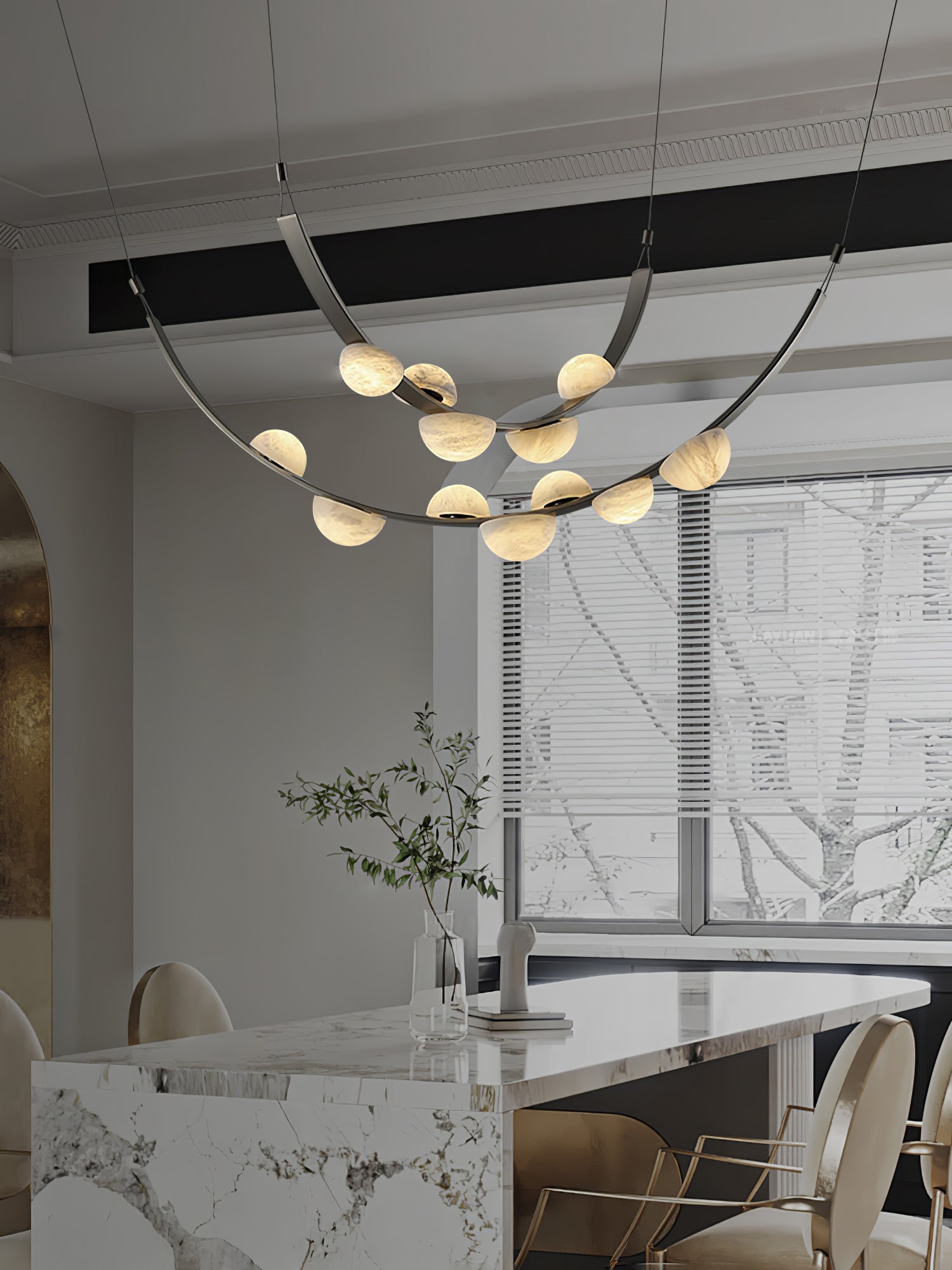 Evcaria Alabaster Chandelier - Letslighting