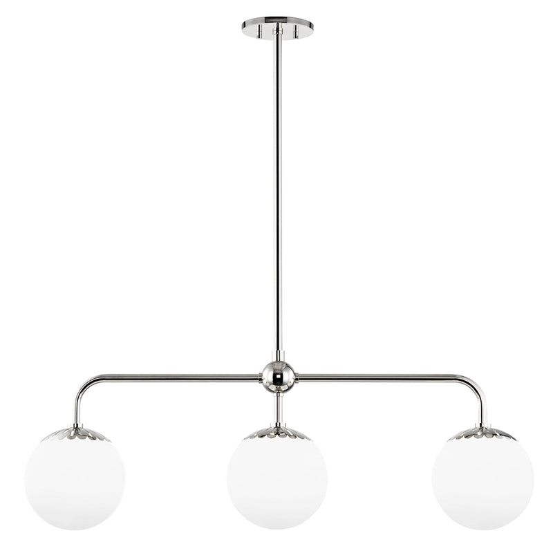 Yare Modern Minimalist Globe Chrome Glass Pendant Lamp - Lamp Copper