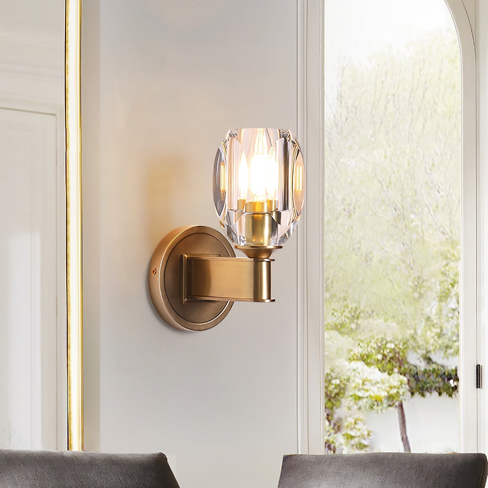 Diamond Crystal Sconce - Letslighting