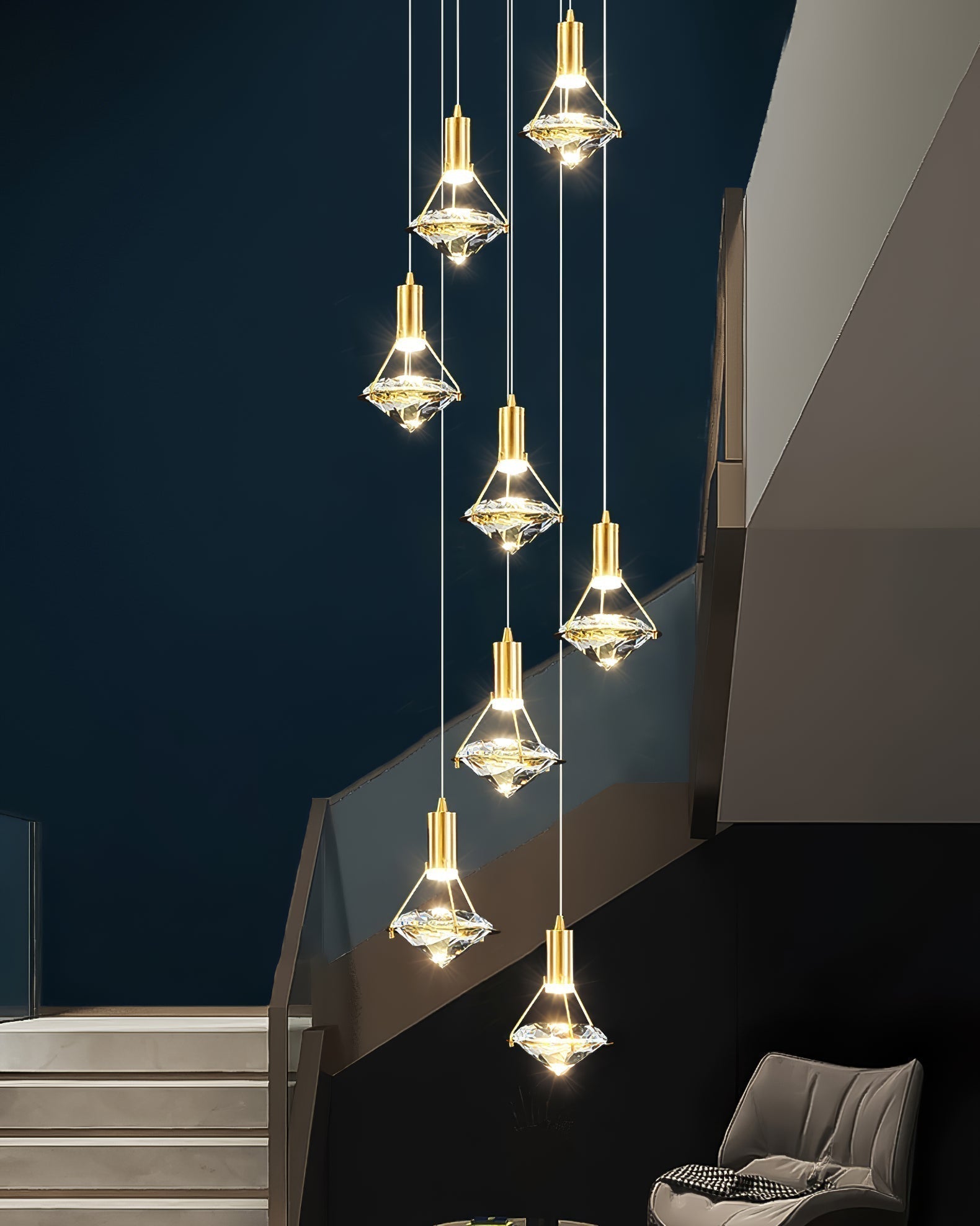 Diamond Pendant Lamp - Letslighting