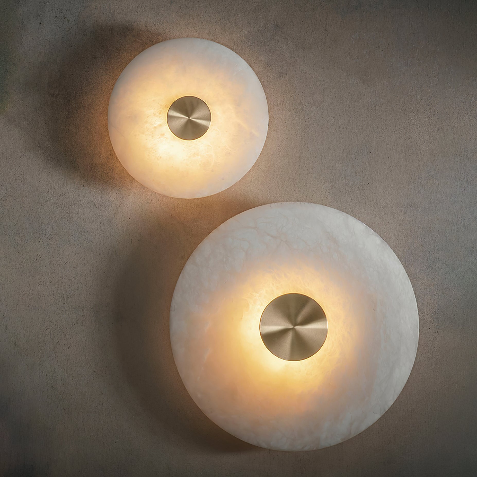 Selina Minimalist Alabaster Ceiling Light - Letslighting