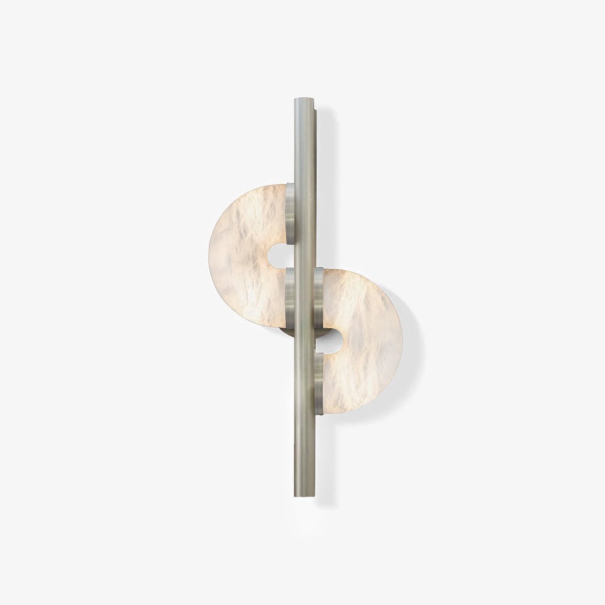 Liraven Dual Disc Alabaster Wall Light - Letslighting