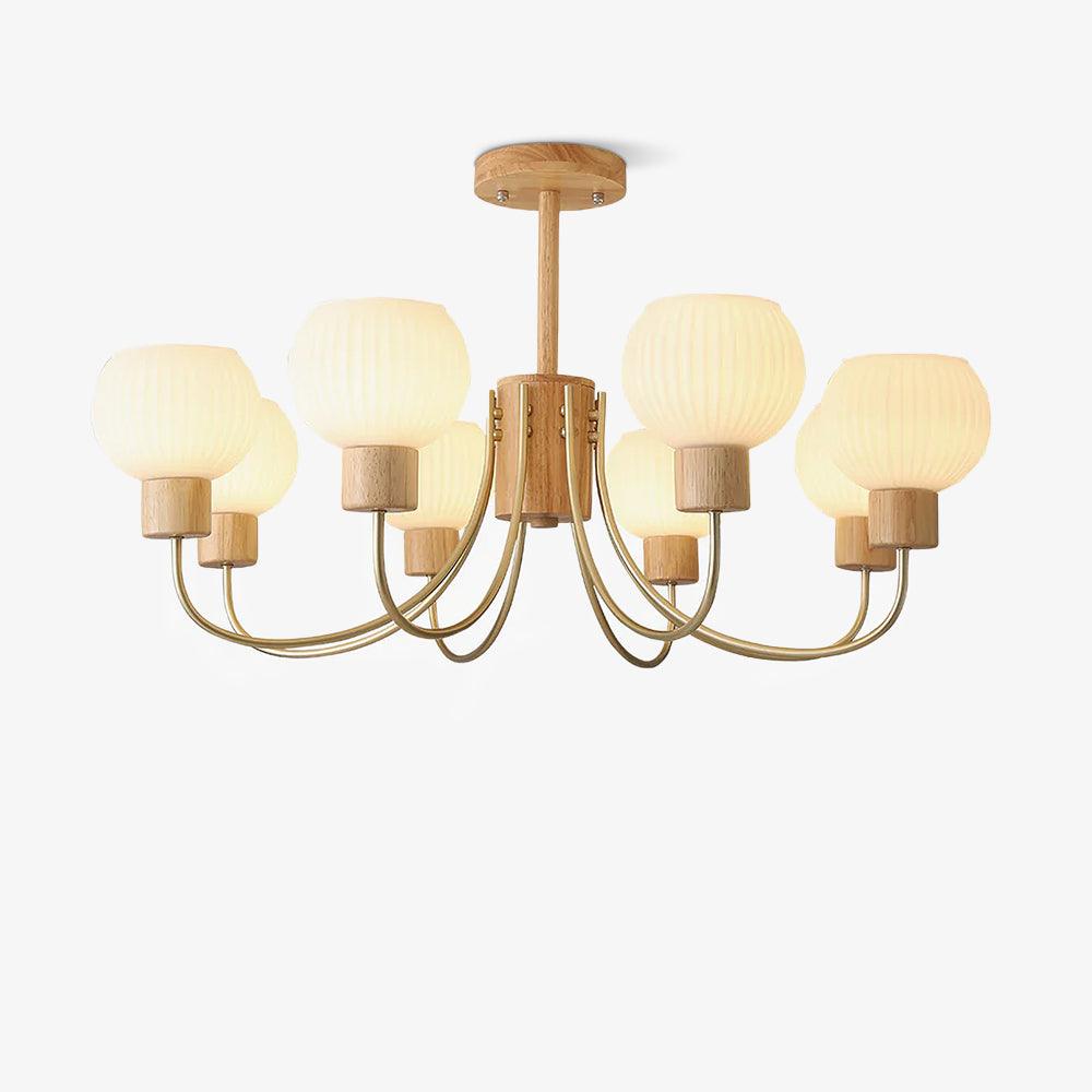 Donnelly Wooden Chandelier - Letslighting
