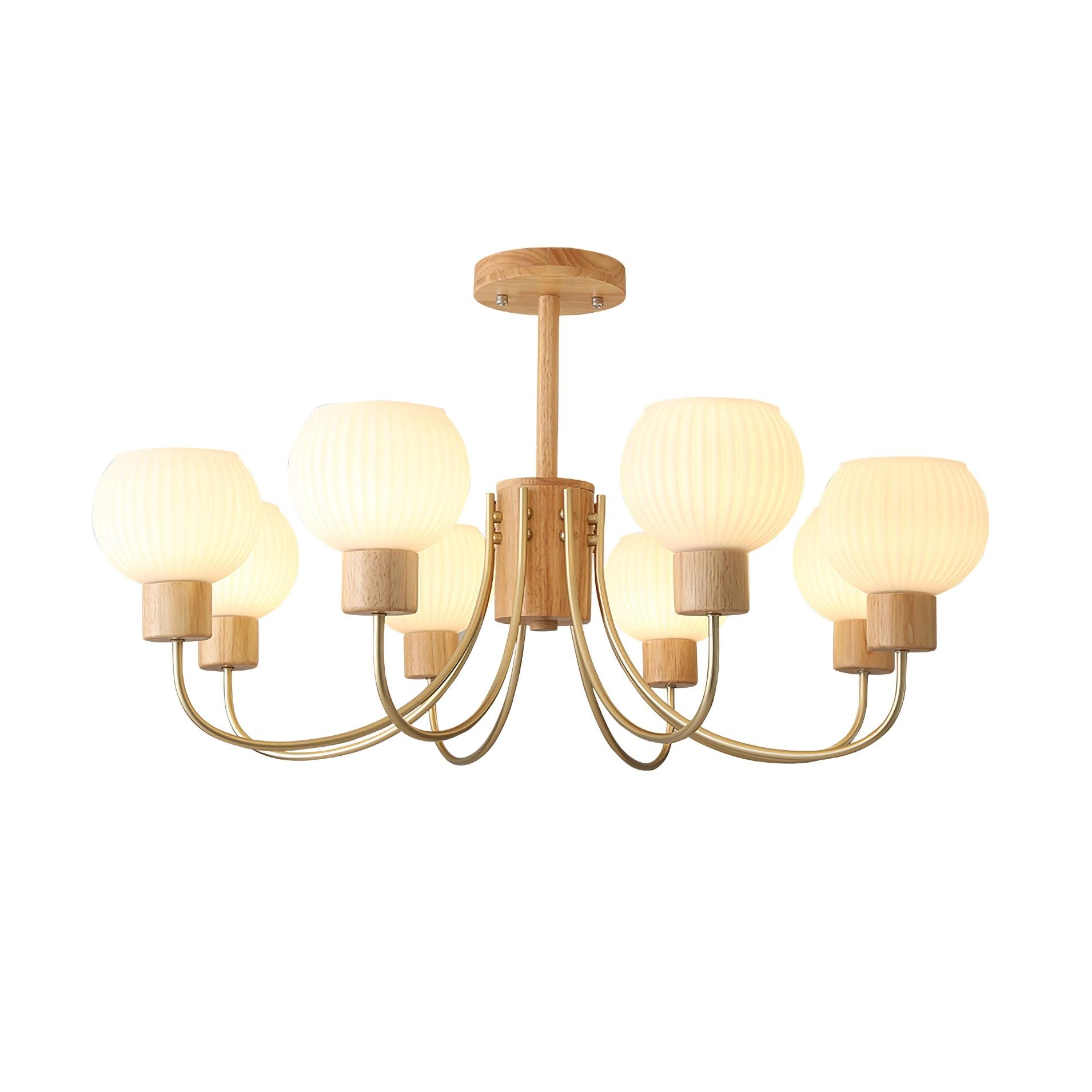 Donnelly Wooden Chandelier - Letslighting