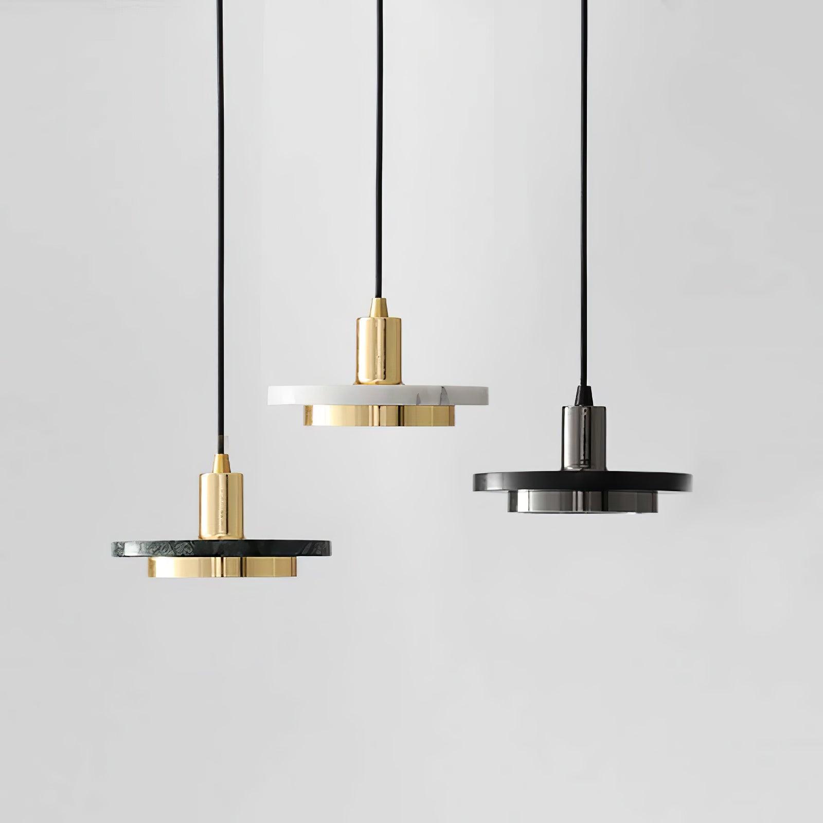 Double Circle Pendant Light - Letslighting