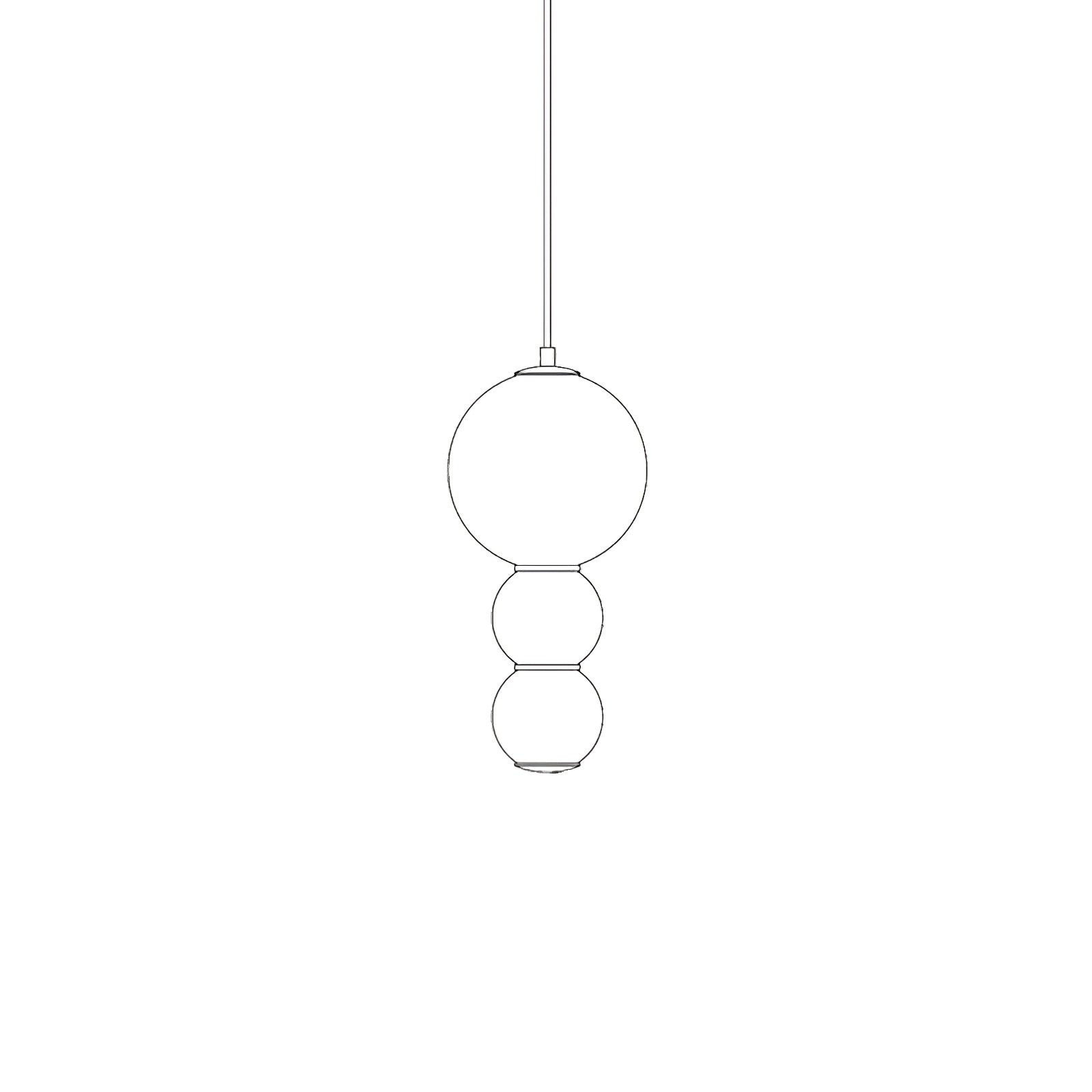 Double Globe Pendant Lamp - Letslighting