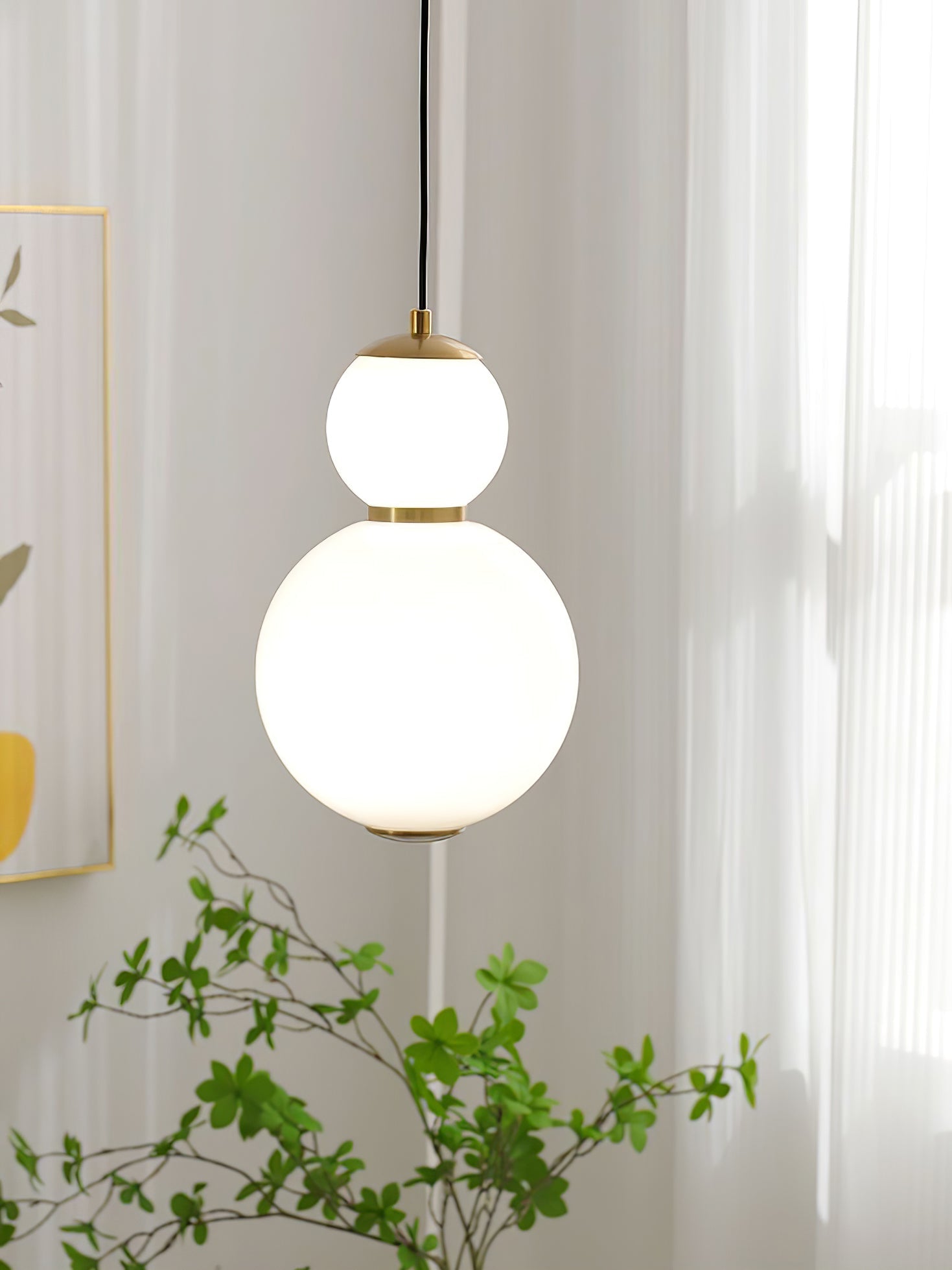 Double Globe Pendant Lamp - Letslighting