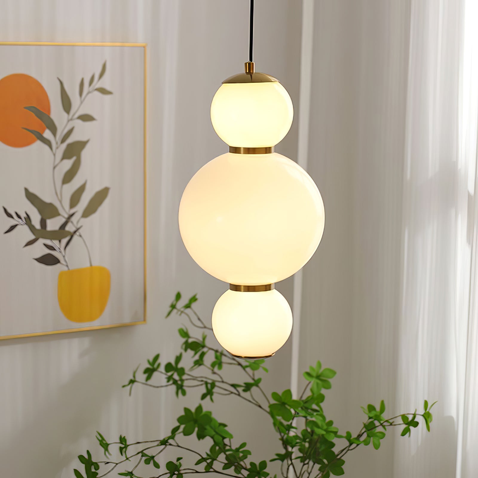 Double Globe Pendant Lamp - Letslighting