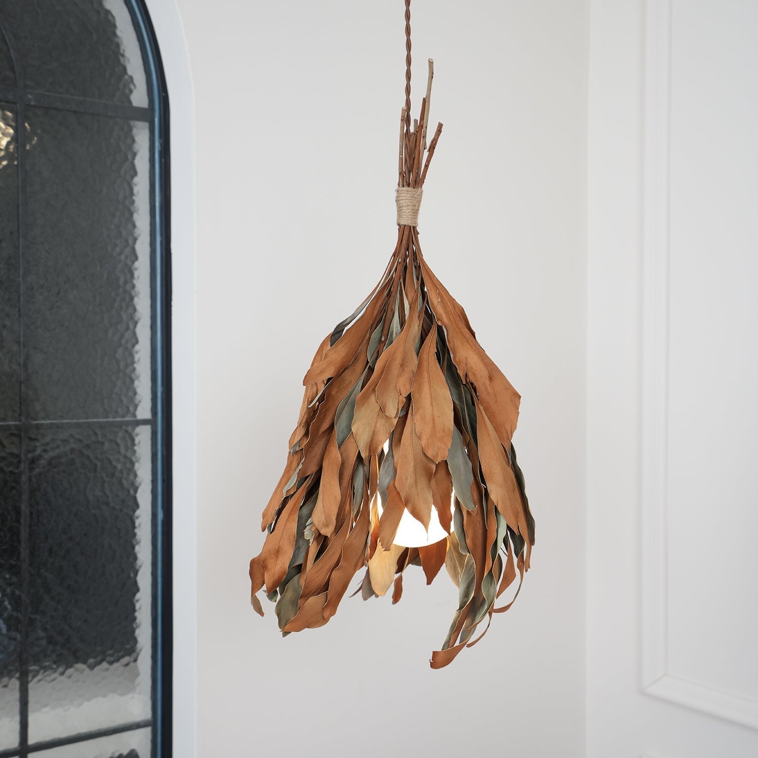 Dried Branch Leaf Pendant Lamp - Letslighting