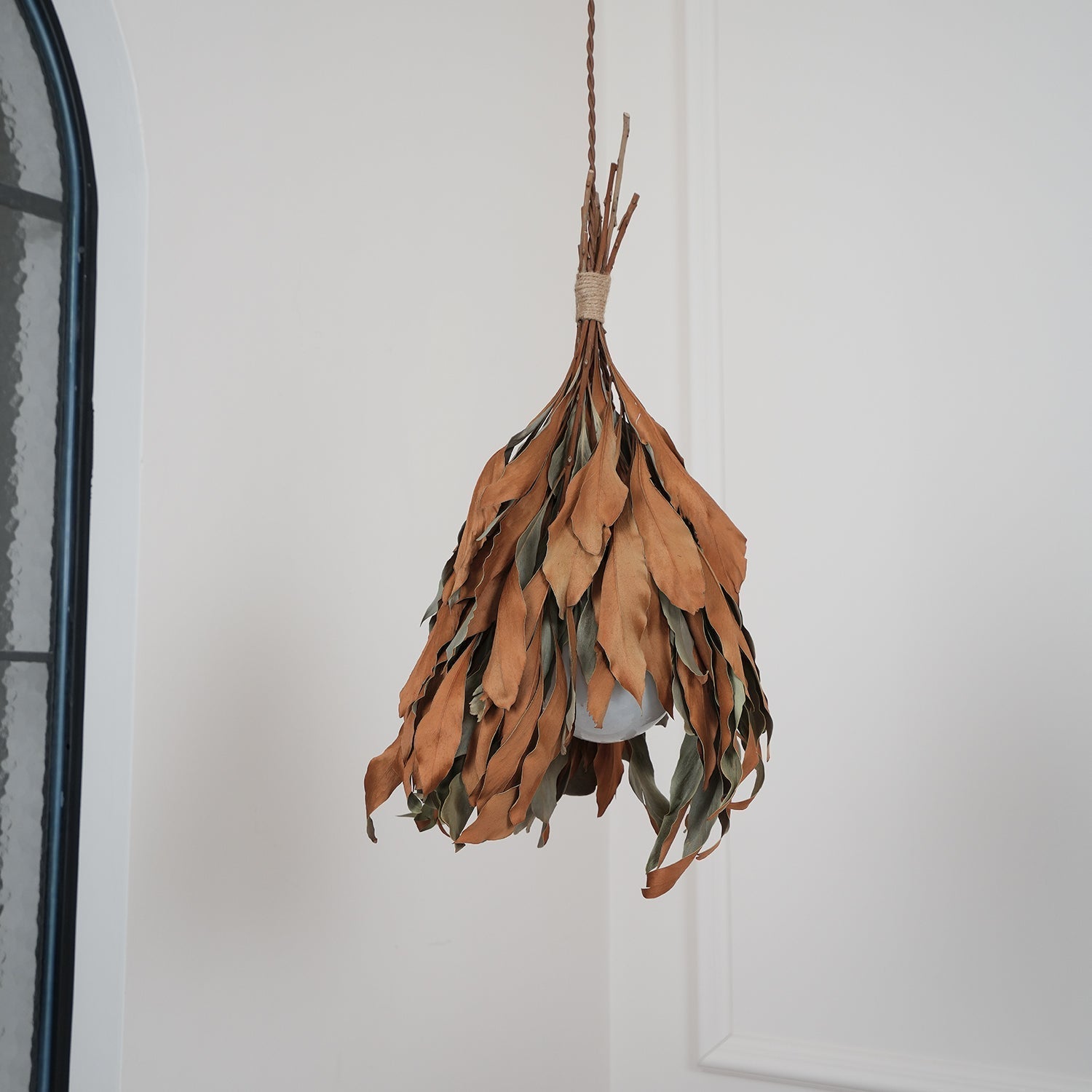 Dried Branch Leaf Pendant Lamp - Letslighting