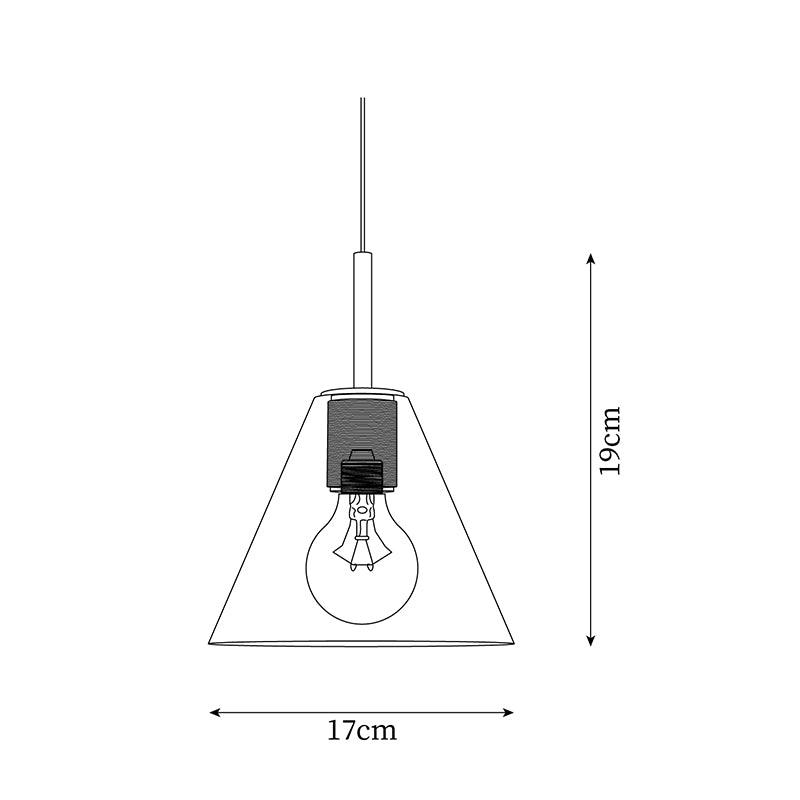 Pendant Lamp Brass Minimalist Metal Fixture for Dining or Kitchen - Letslighting