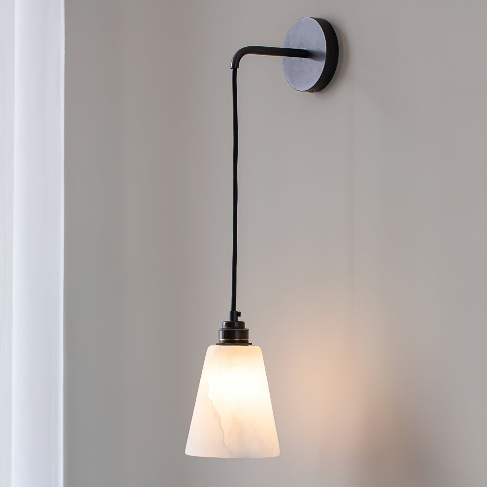 Alba Alabaster Wall Pendant Light - Letslighting
