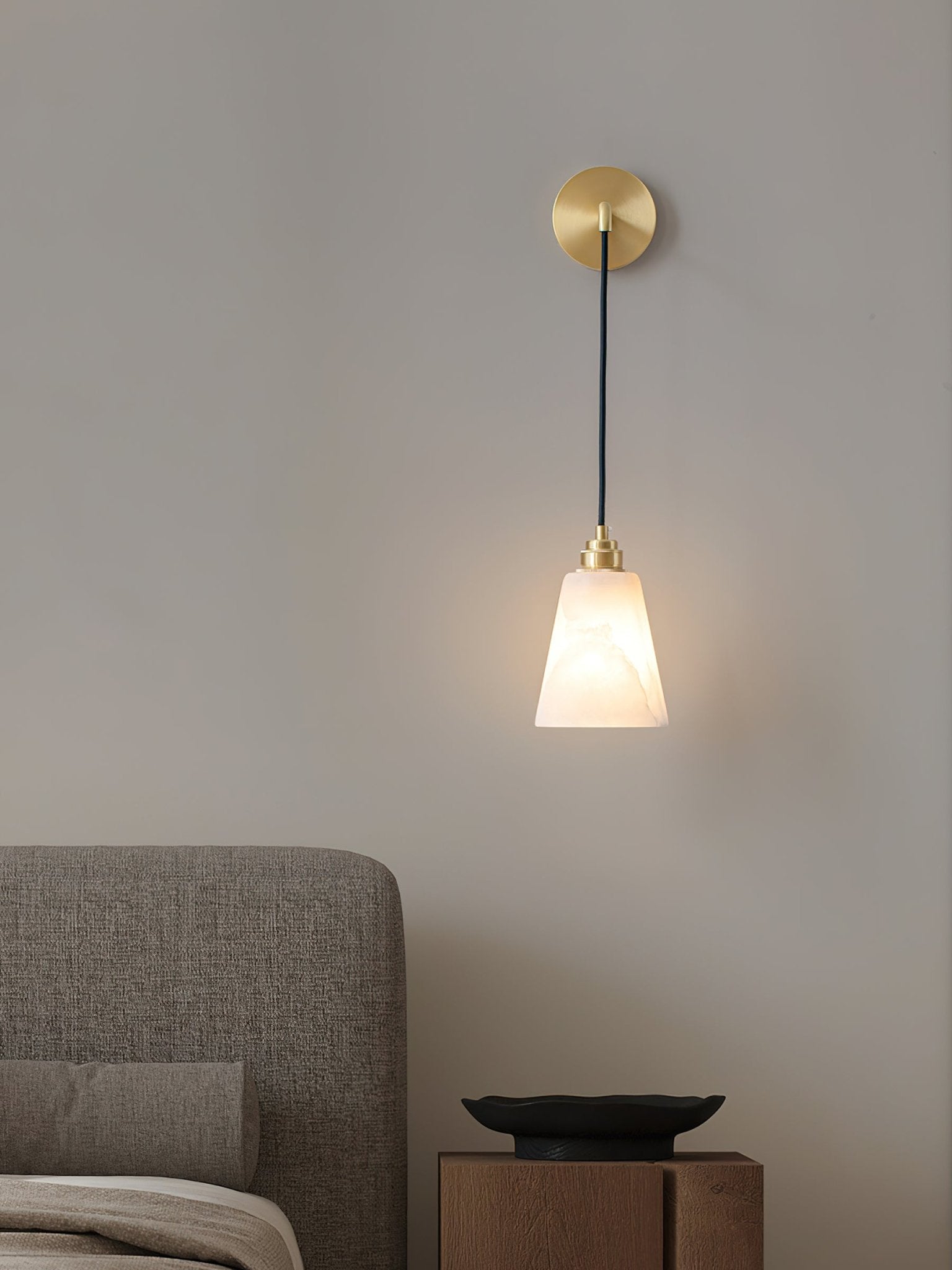 Alba Alabaster Wall Pendant Light - Letslighting