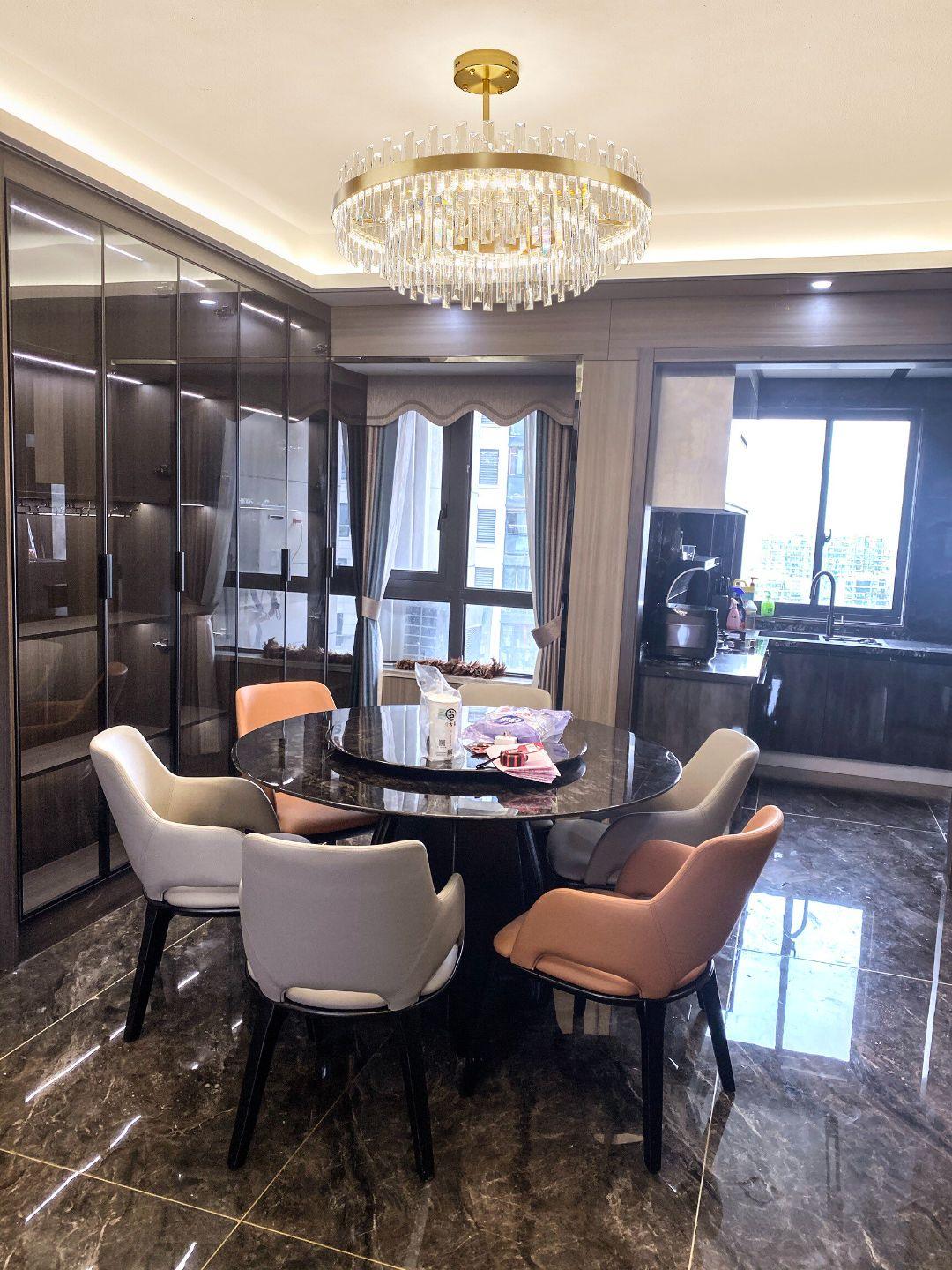 Drum Glass Chandelier - Letslighting