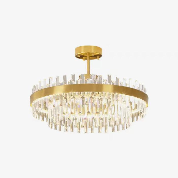 Drum Glass Chandelier - Letslighting
