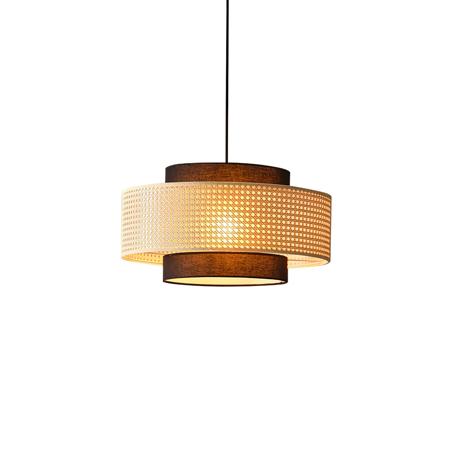 Drum Shade Pendant Light - Letslighting