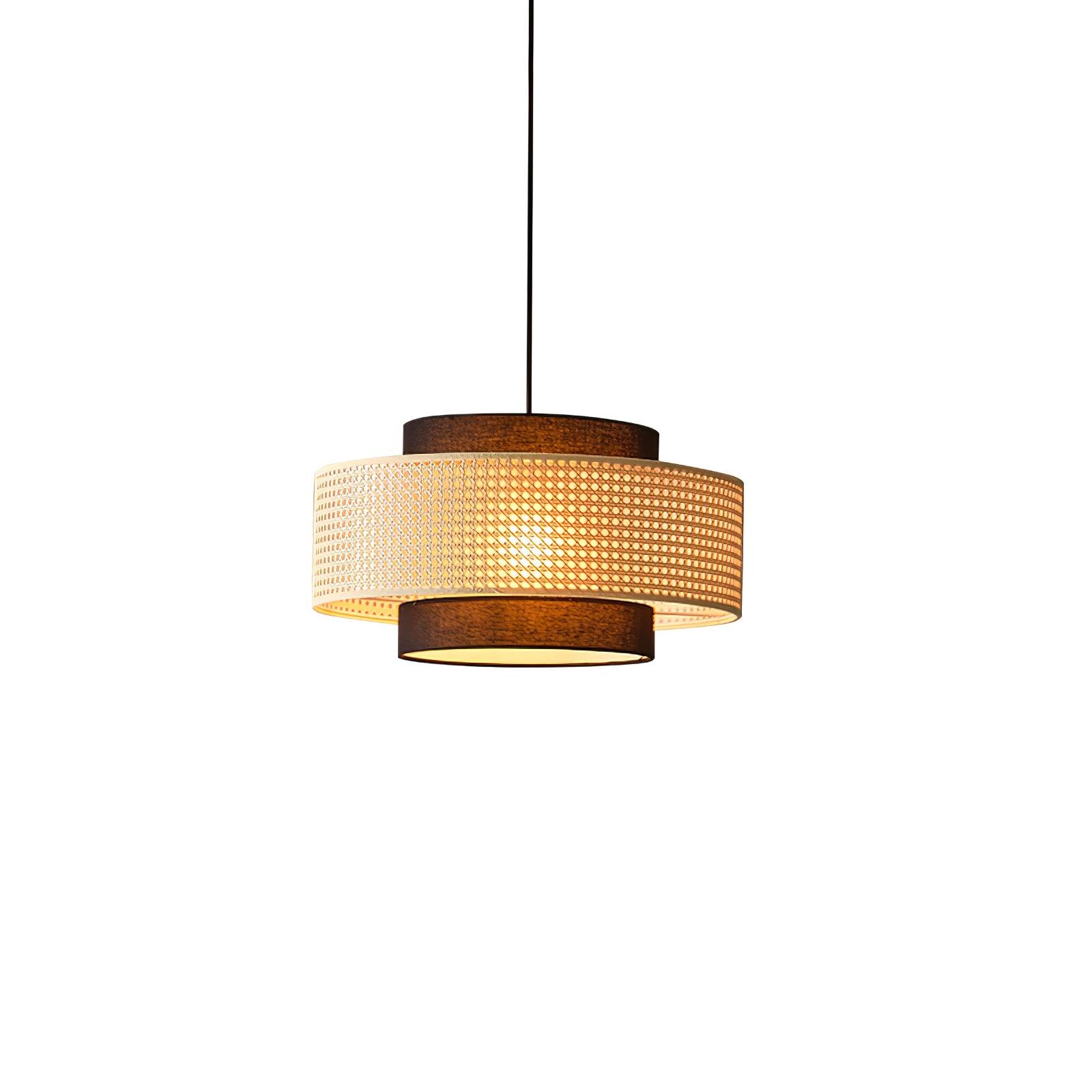 Drum Shade Pendant Light - Letslighting