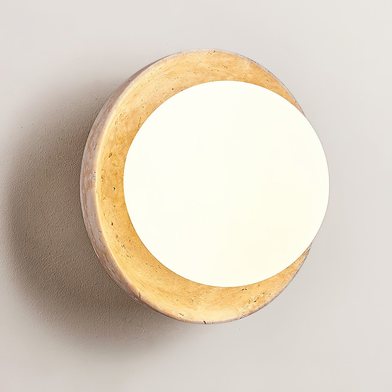 Weave Modern Minimalist Metal Glass Wall Lamp - Lamp Copper