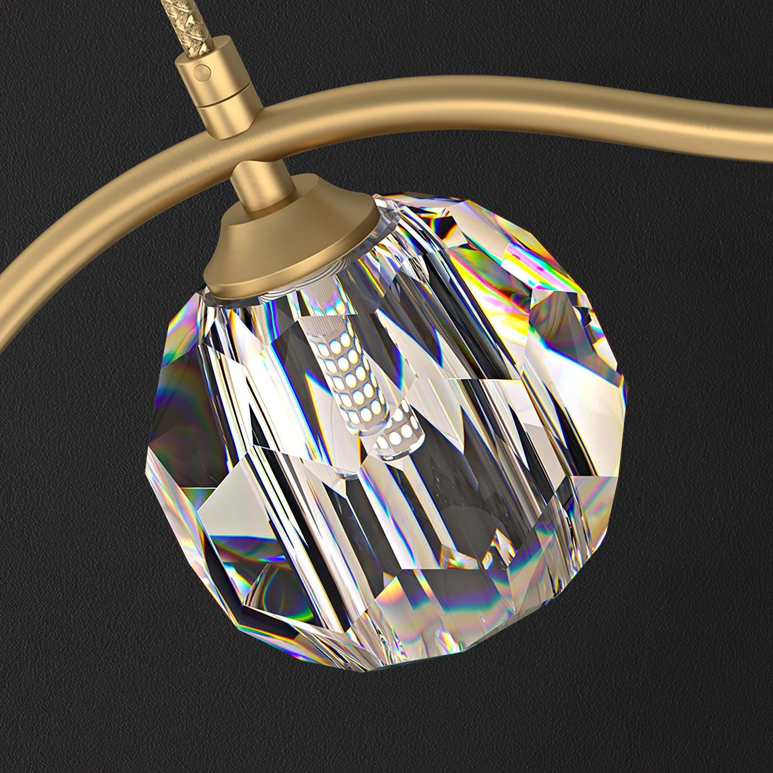 Eara Crystal Chandelier - Letslighting