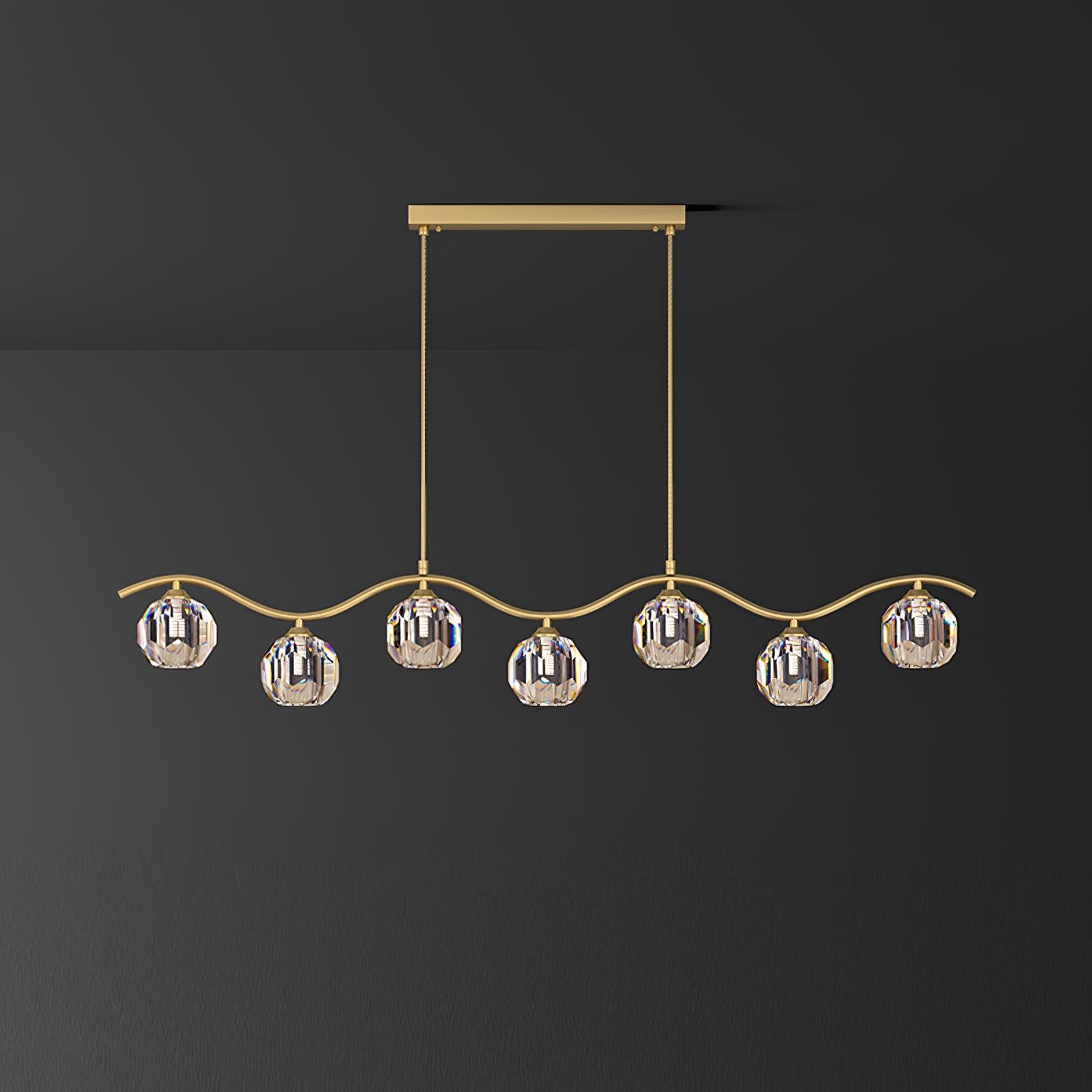 Eara Crystal Chandelier - Letslighting