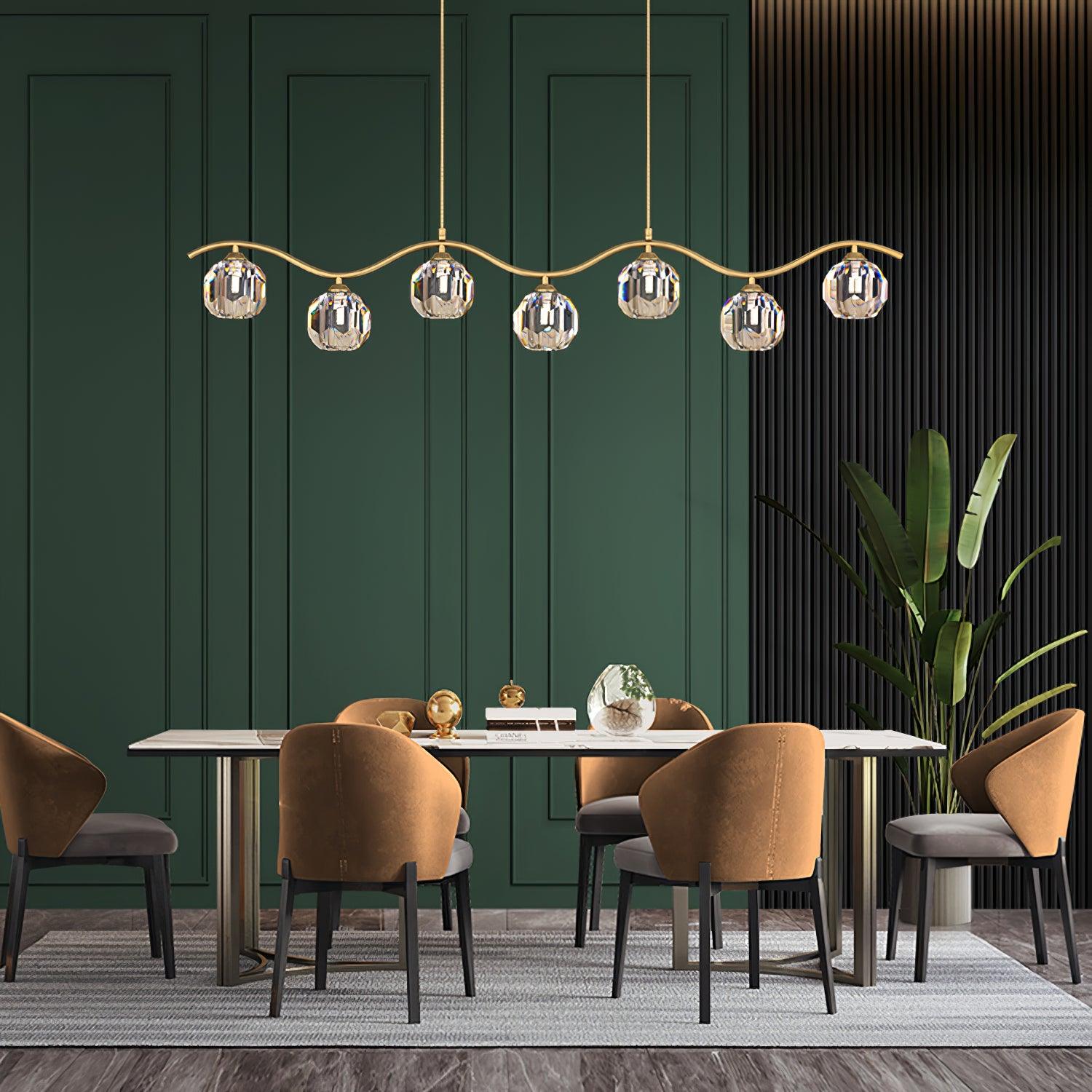 Eara Crystal Chandelier - Letslighting